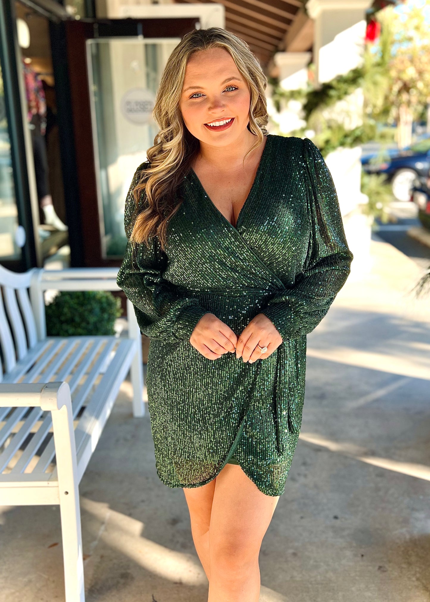 Hunter Sequin Dress