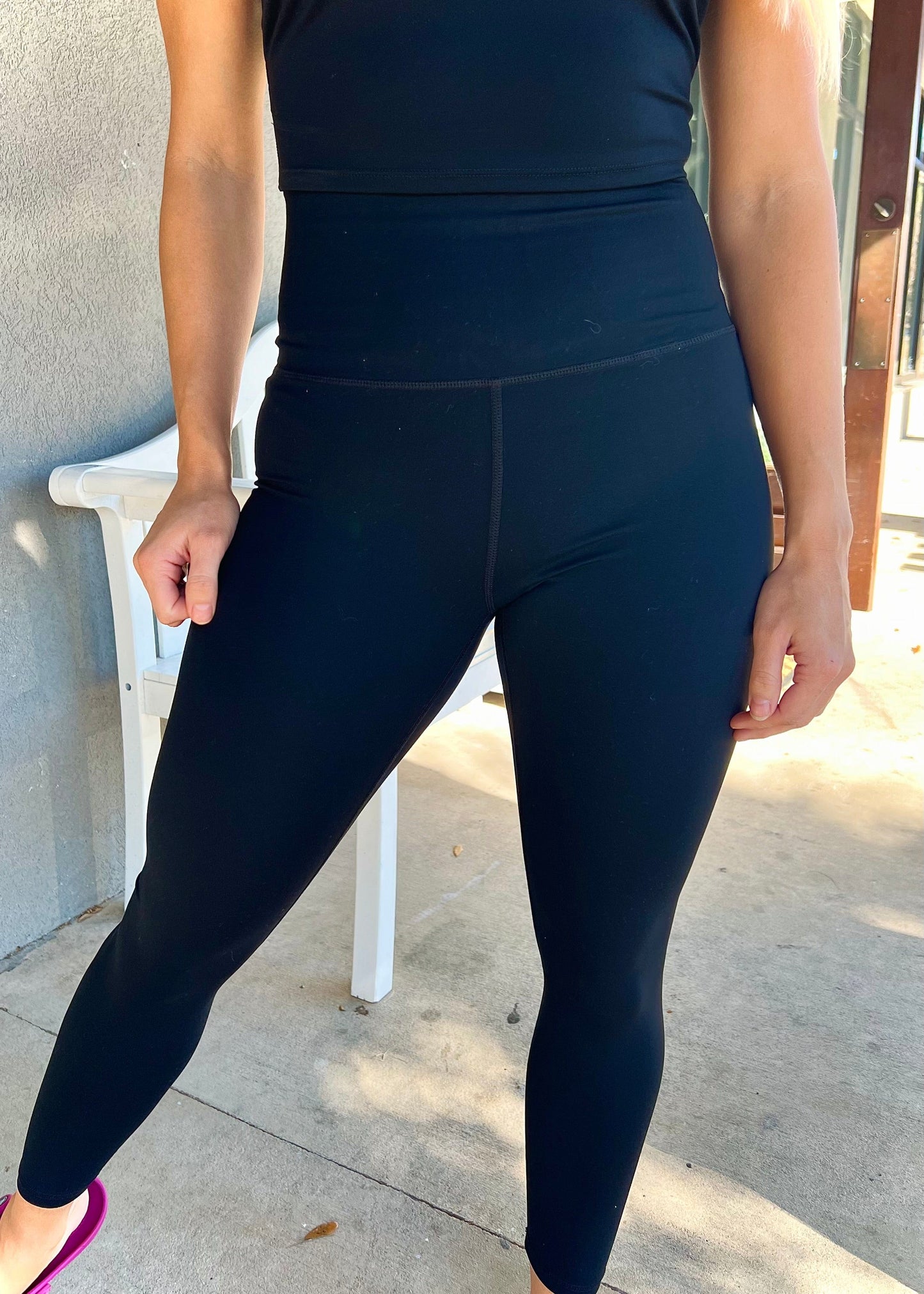 Horizon Black Leggings - Butler's Stash