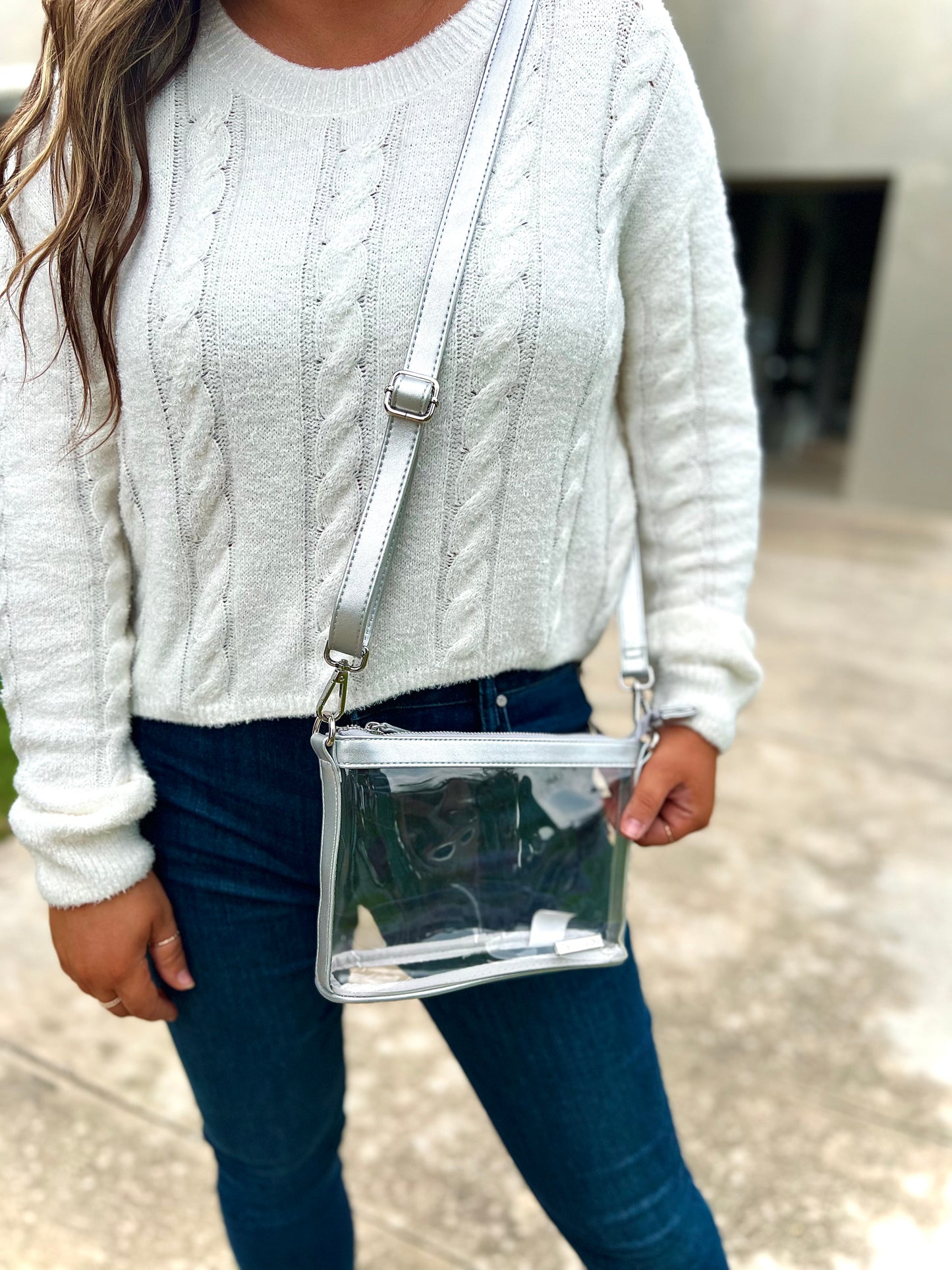 Clear Crossbody Bag