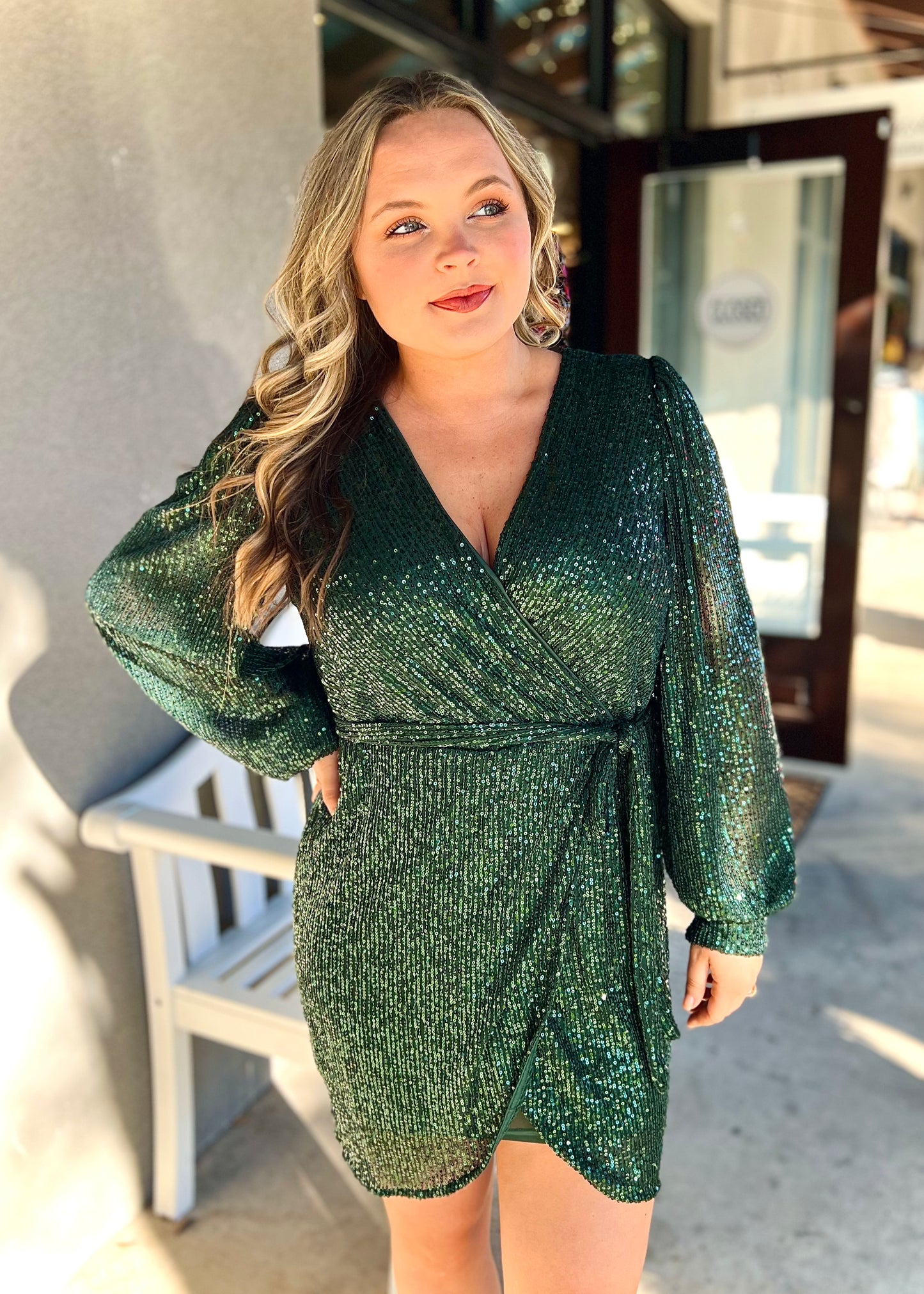 Hunter Sequin Dress