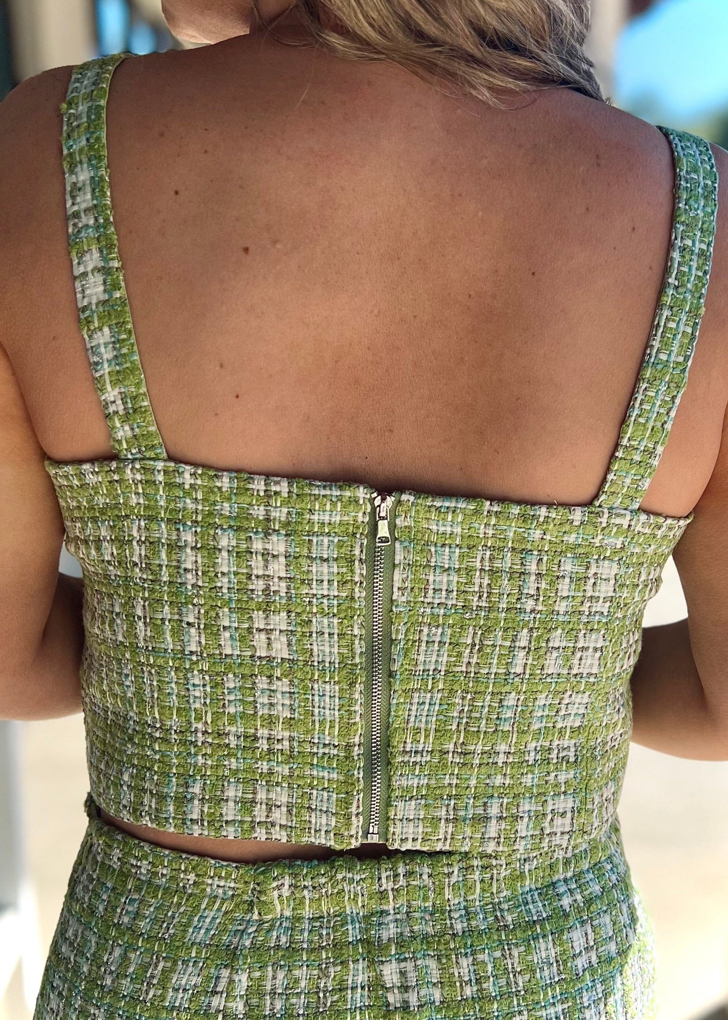 Cher Tweed Tank - Butler's Stash