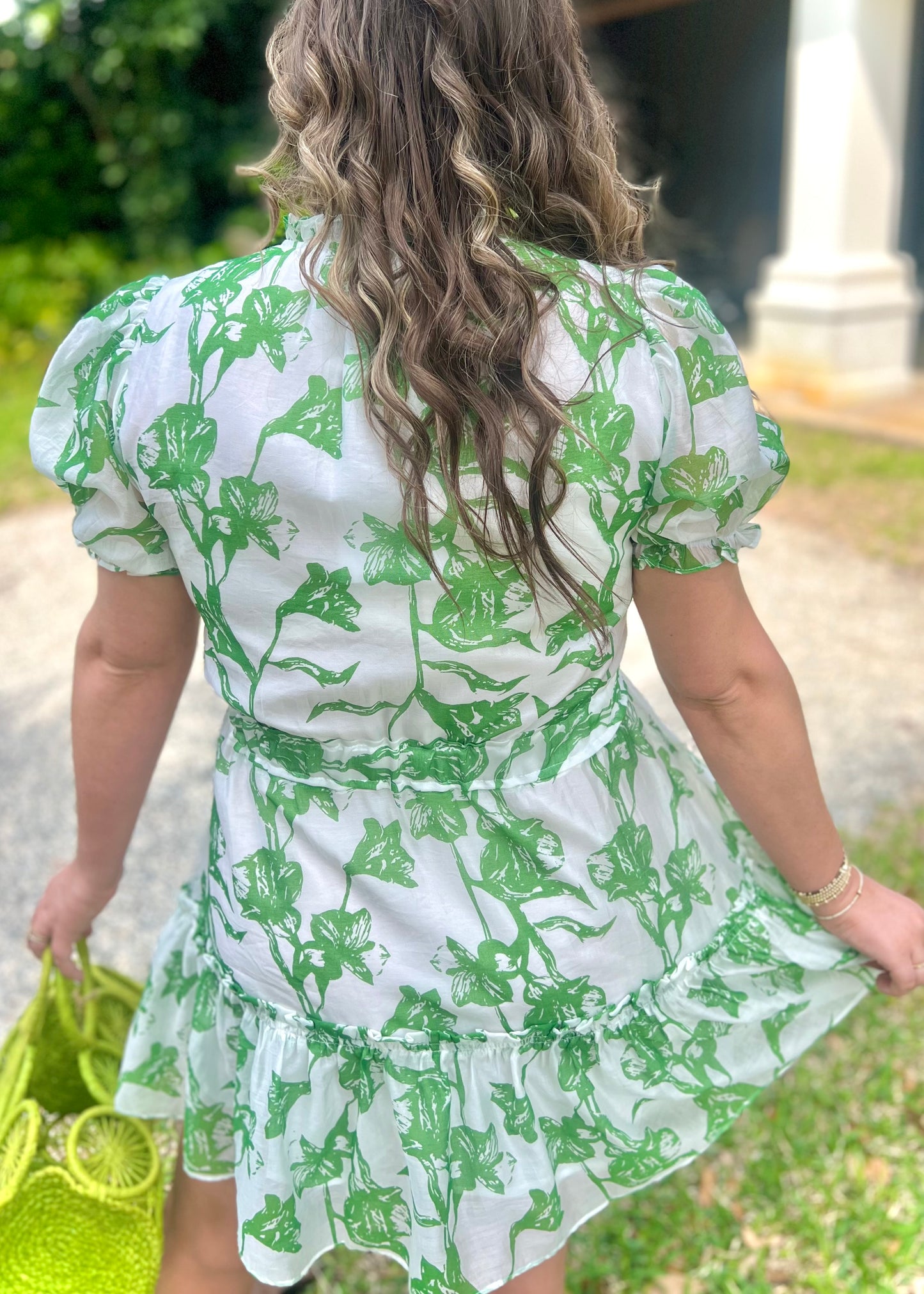 Green Bloom Dress