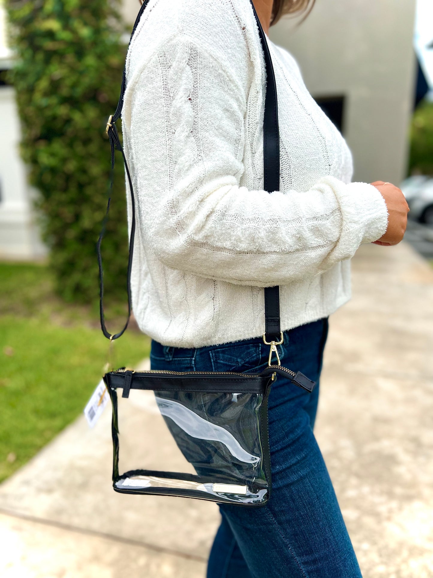 Clear Crossbody Bag