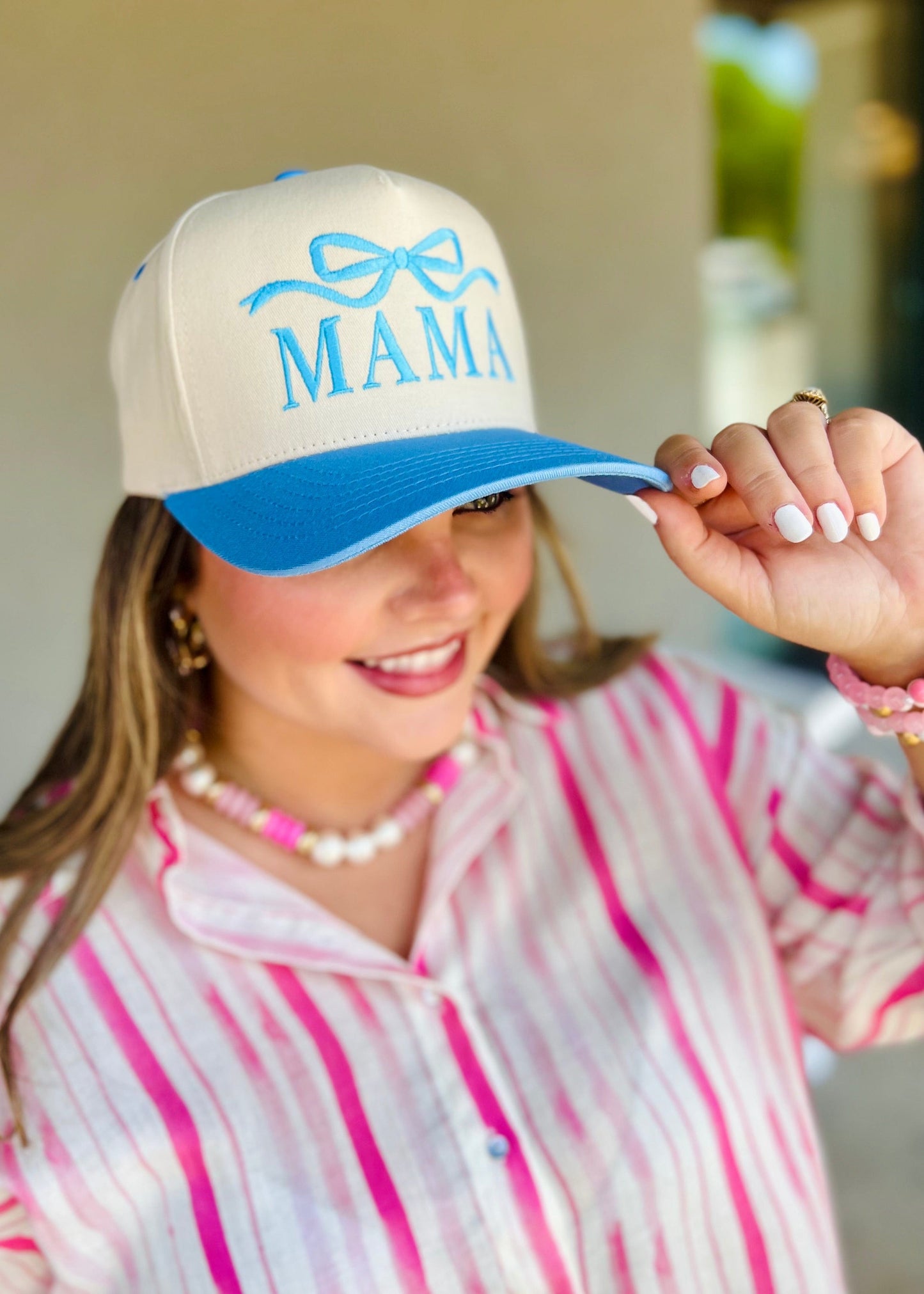 MAMA Embroidered Trucker Hat - Butler's Stash