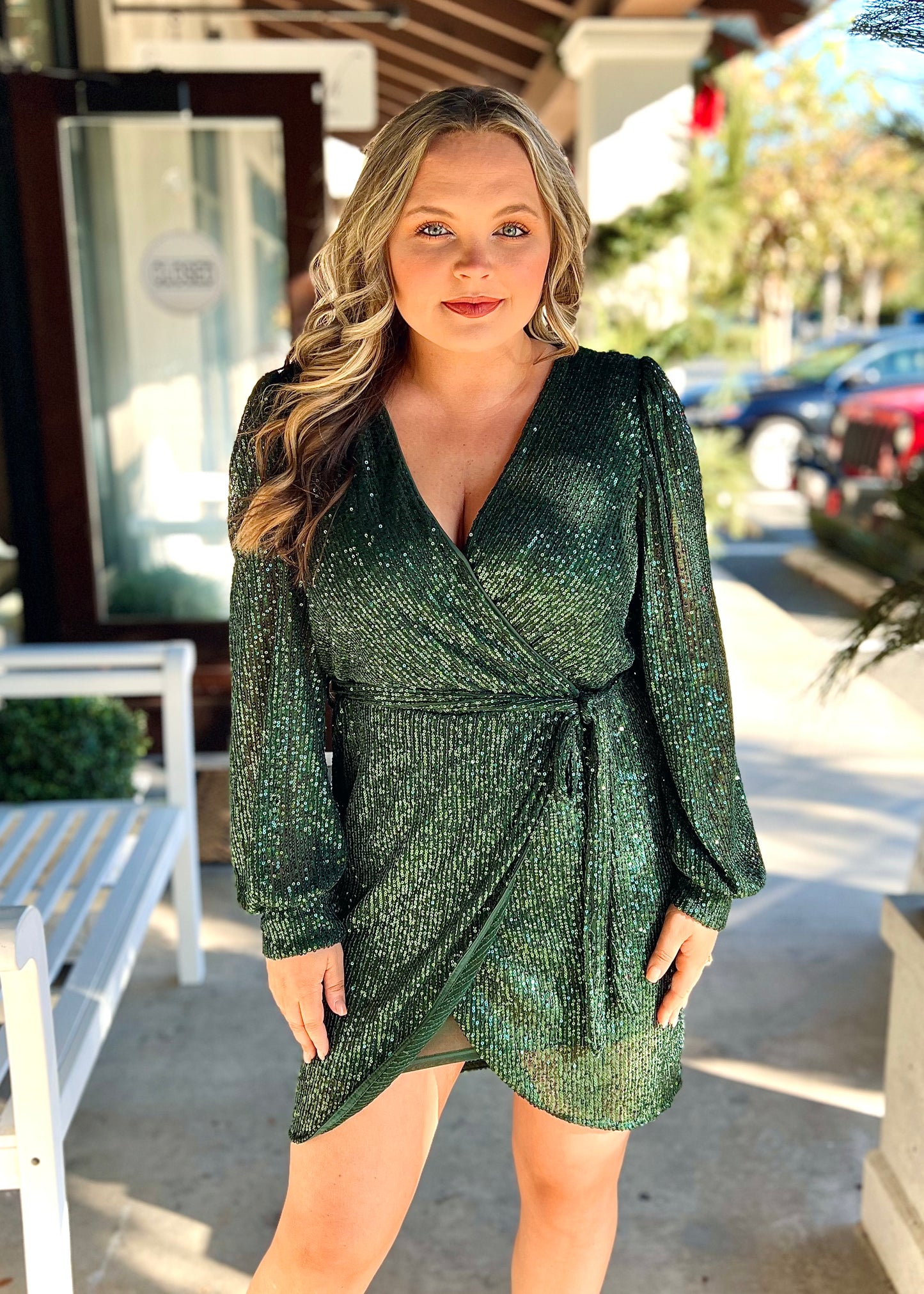 Hunter Sequin Dress