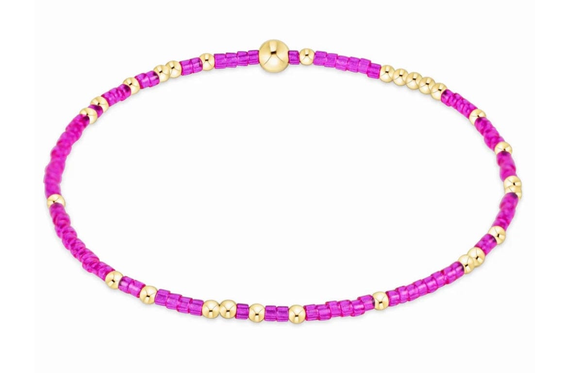 hope unwritten bracelet - fuchsia