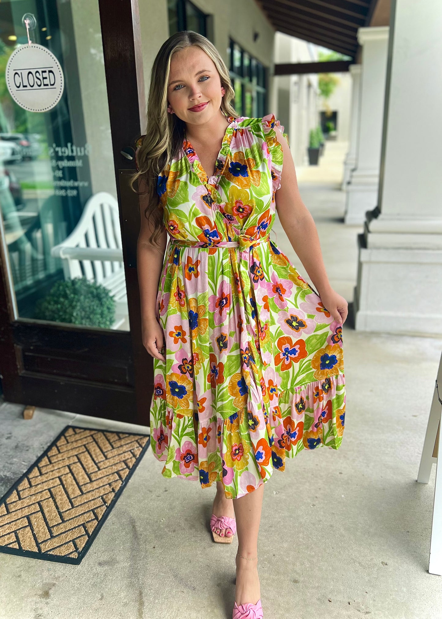 Summer Wrap Dress - Butler's Stash