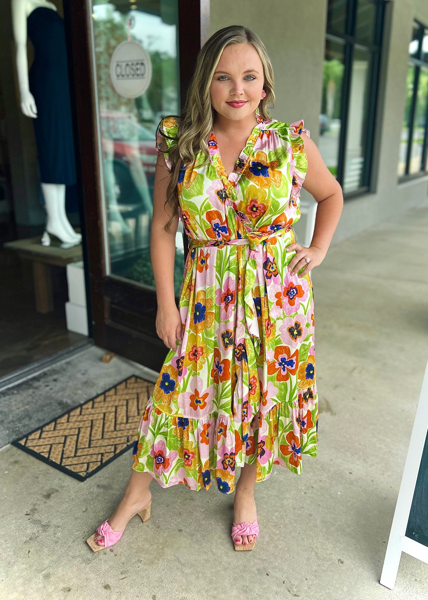 Summer Wrap Dress - Butler's Stash
