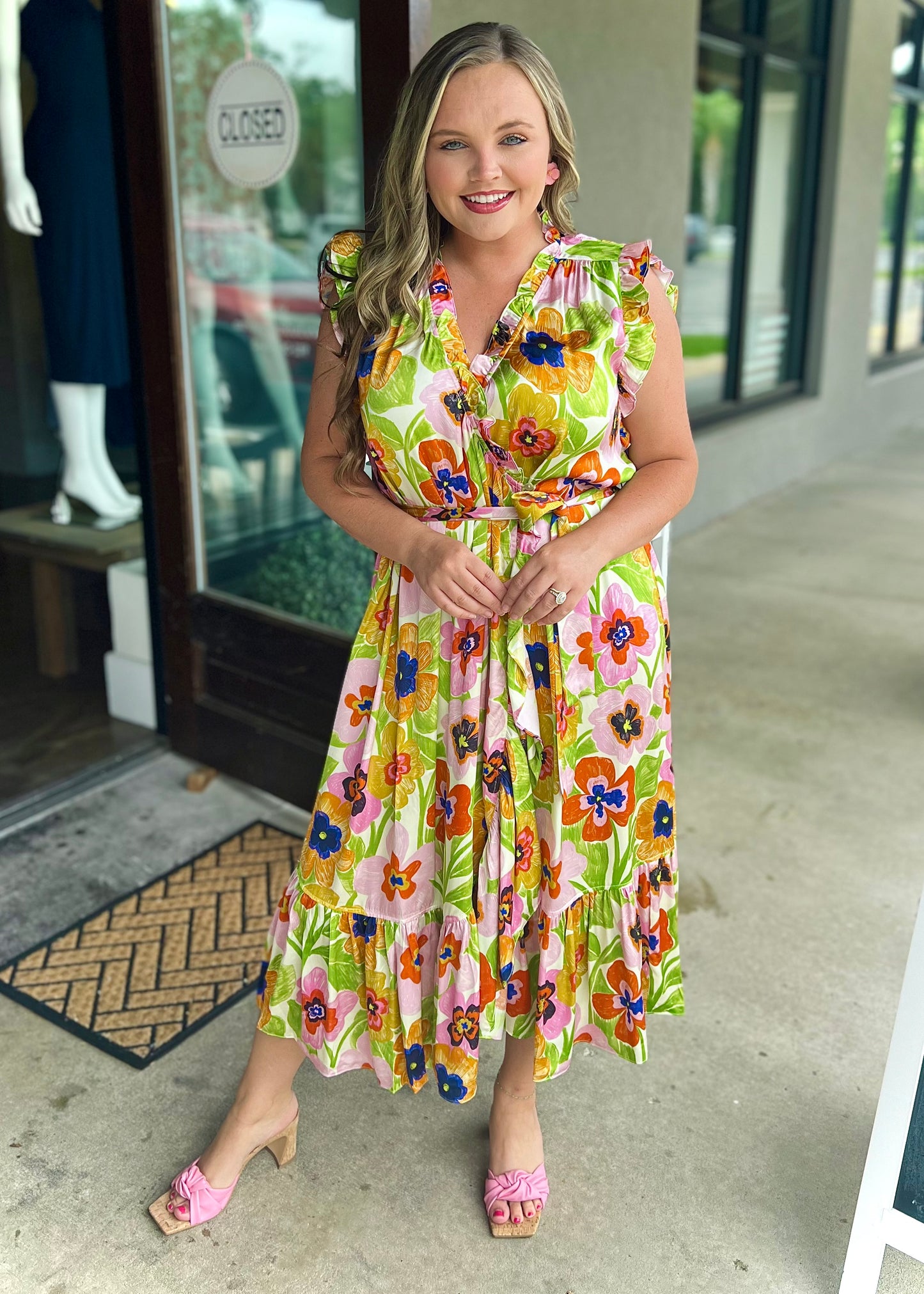 Summer Wrap Dress - Butler's Stash
