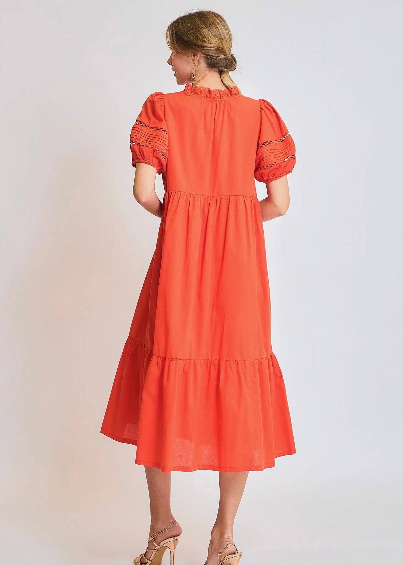 Red Midi Dress - Butler's Stash