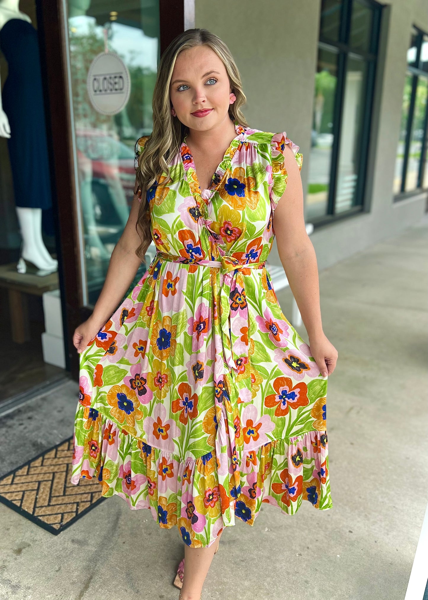 Summer Wrap Dress - Butler's Stash