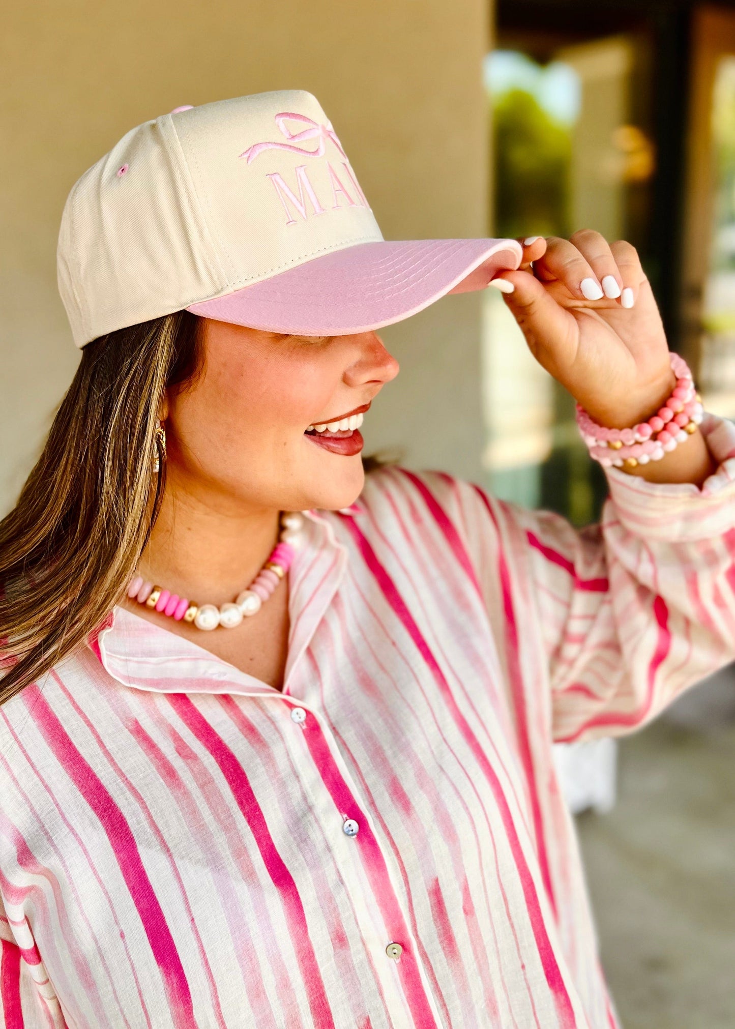 MAMA Embroidered Trucker Hat - Butler's Stash