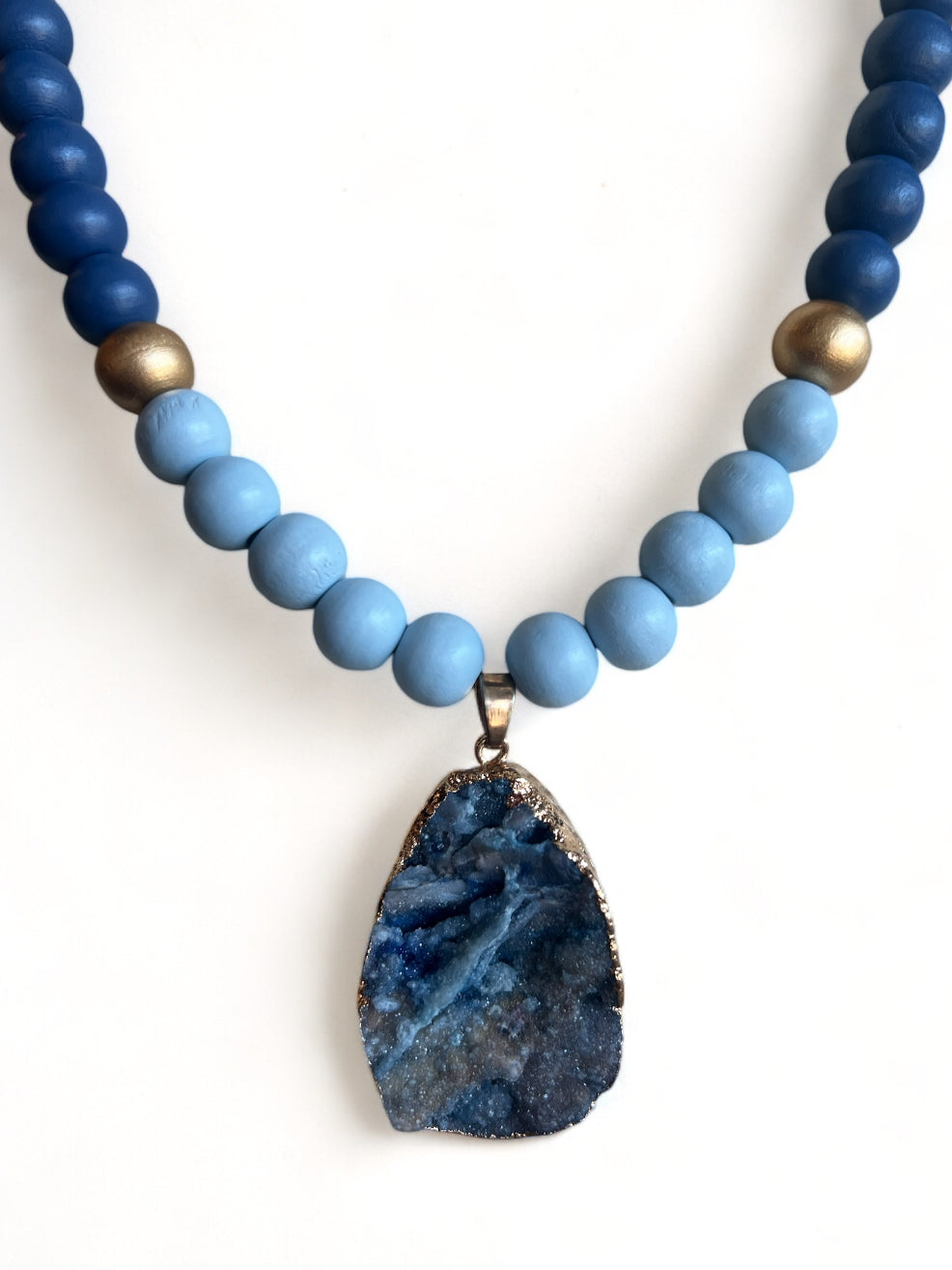 Crystal Pendant-Light Blue - Butler's Stash