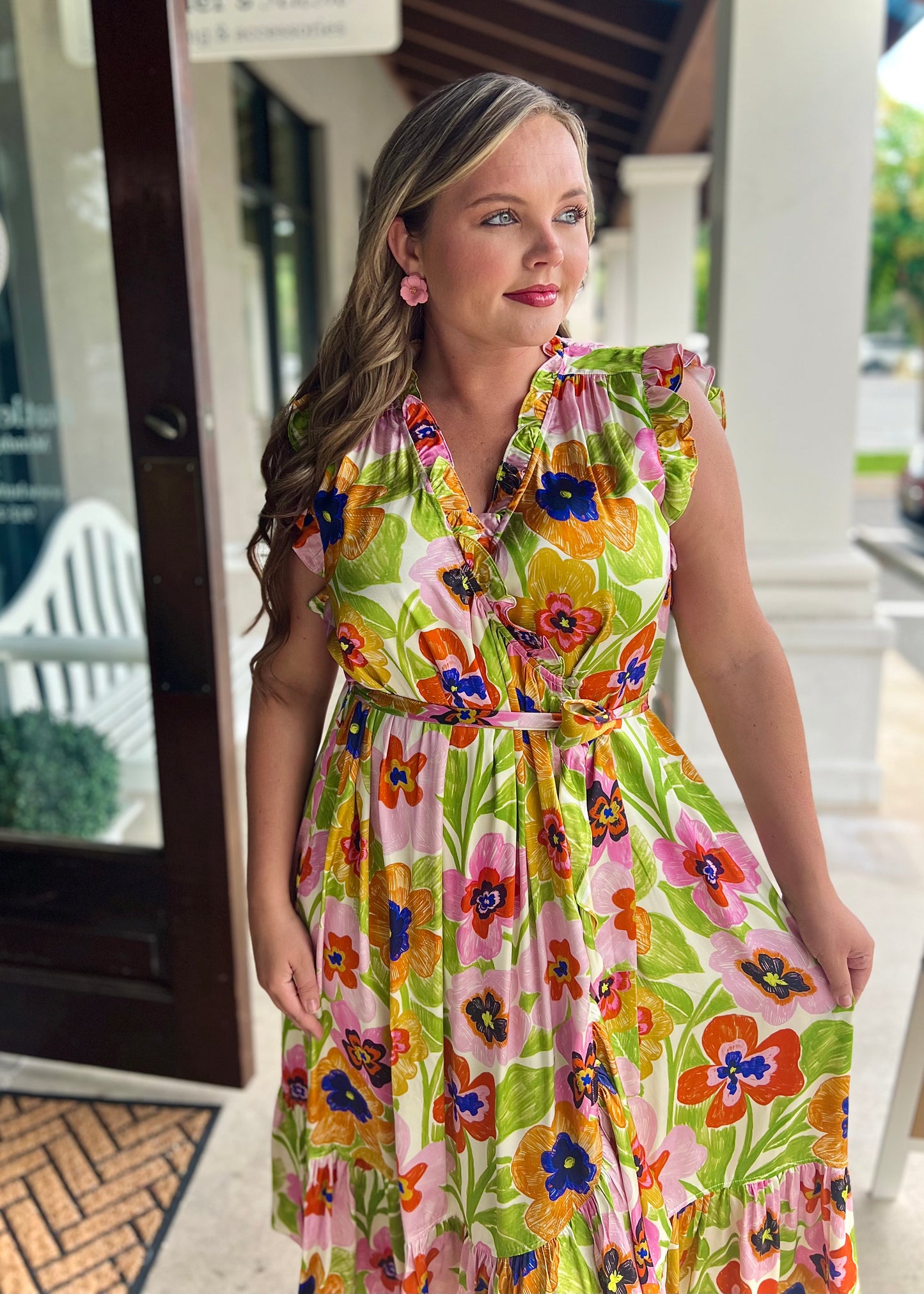 Summer Wrap Dress - Butler's Stash
