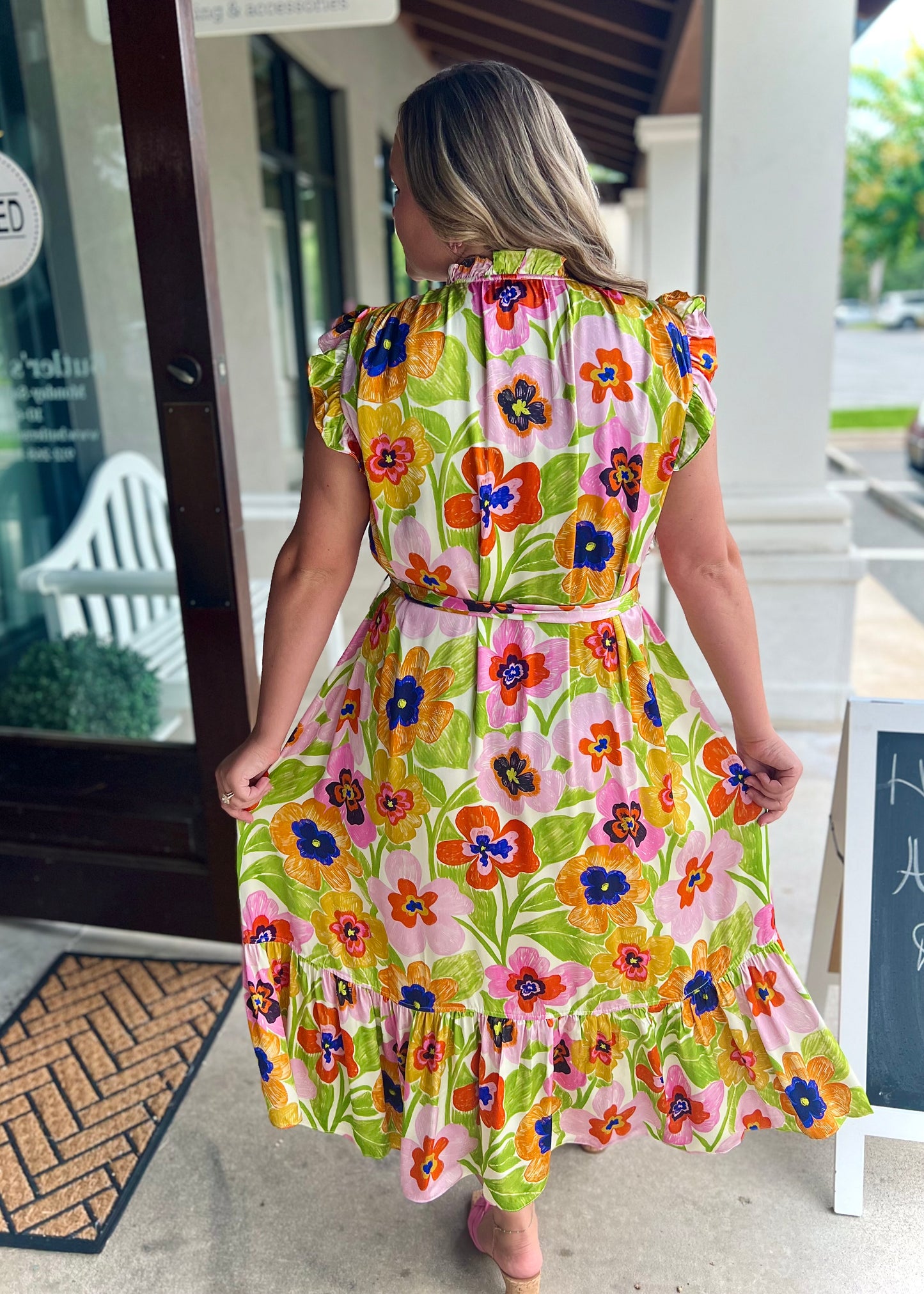 Summer Wrap Dress - Butler's Stash