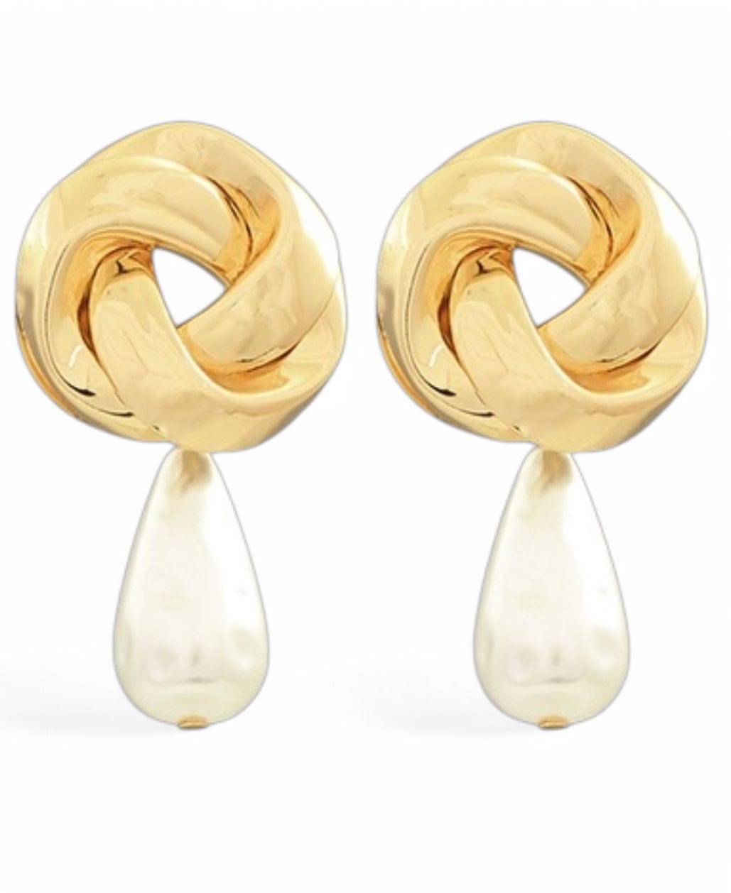 Pearl Tear Drop Earrings - Butler's Stash
