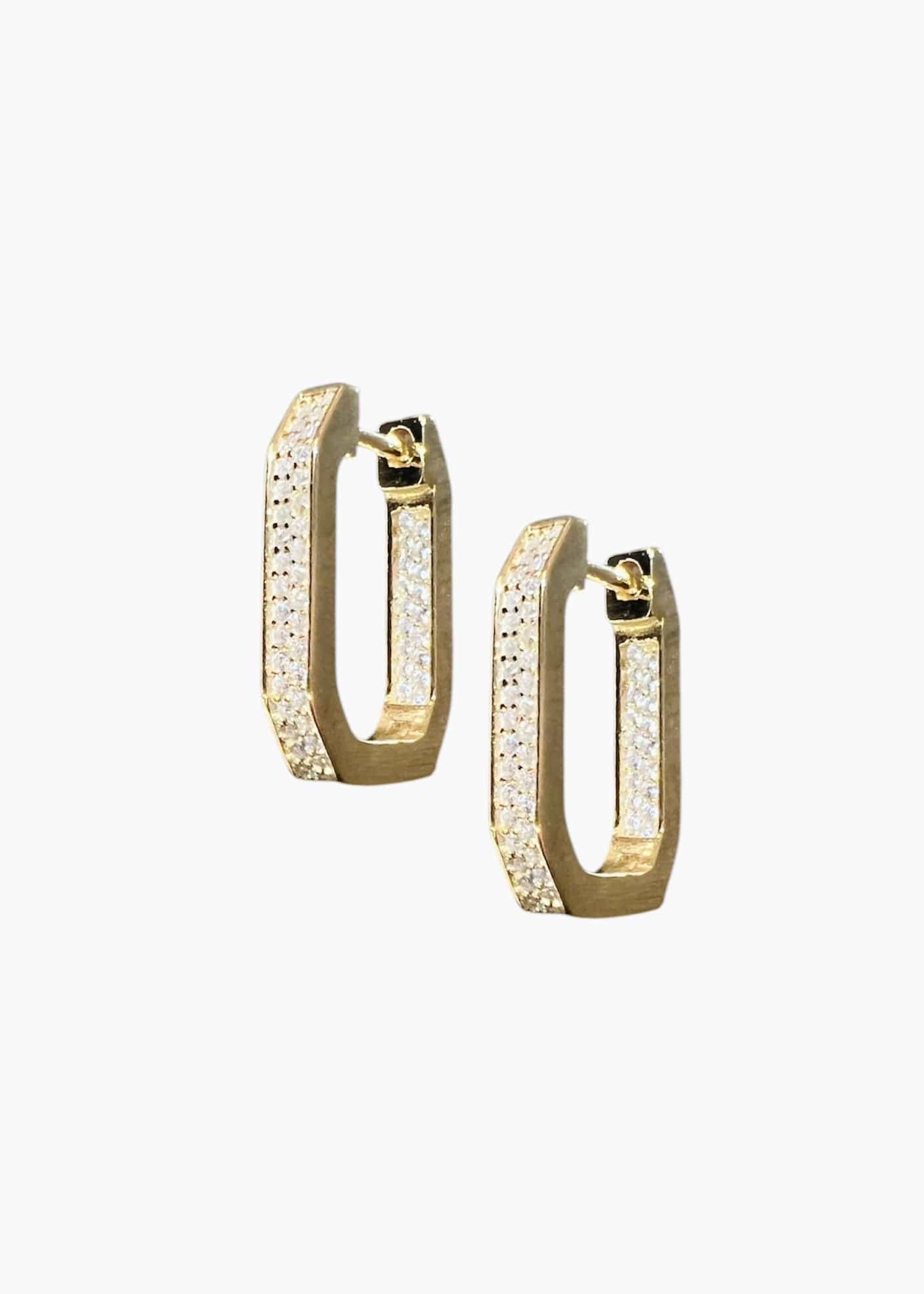 Gold Clasp Earrings - Butler's Stash