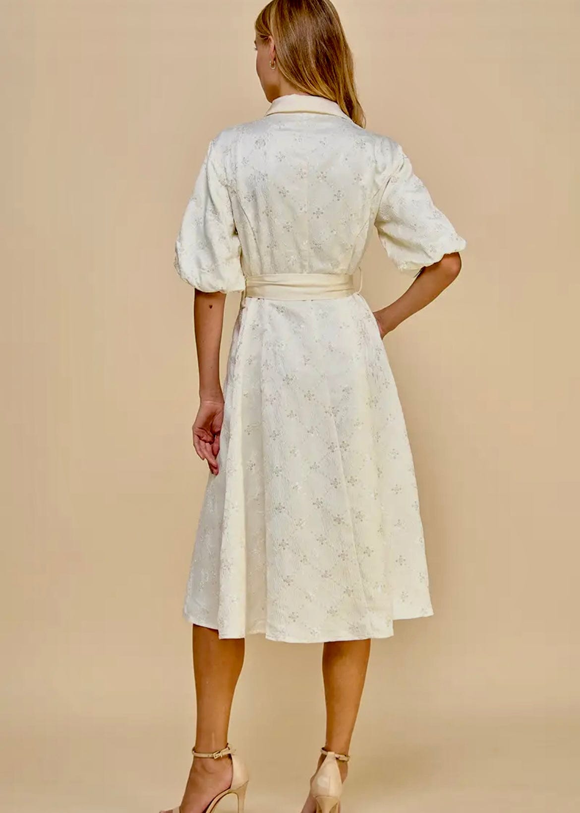 Cream Sequin Dress - Butler's Stash