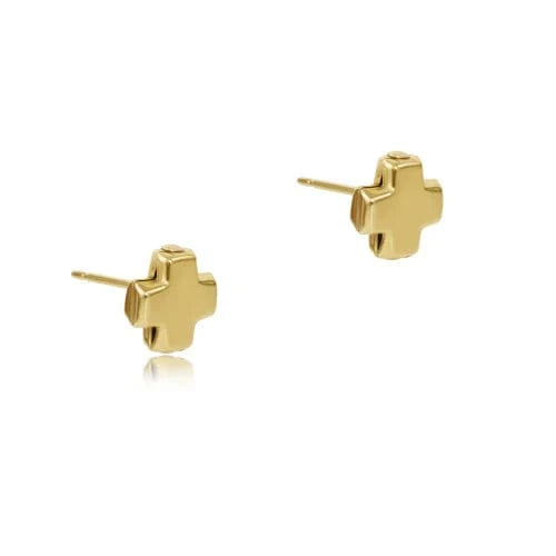 Signature Cross Gold Stud - Butler's Stash