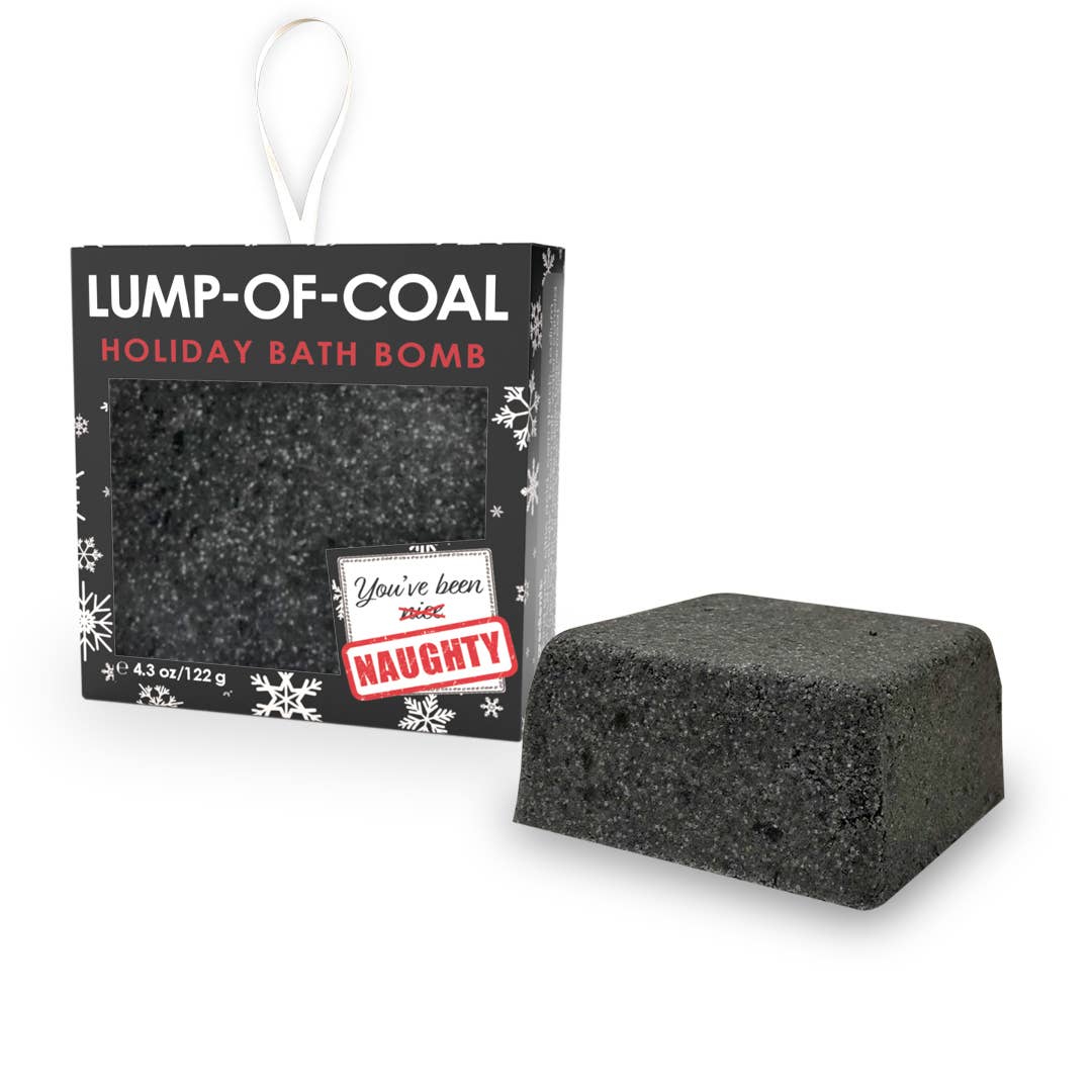 Lump-of-Coal | Holiday Bath Bomb - Butler's Stash