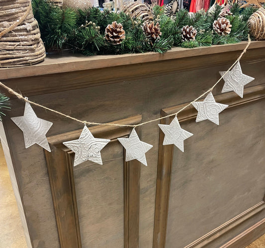 Tin Star Garland - Butler's Stash
