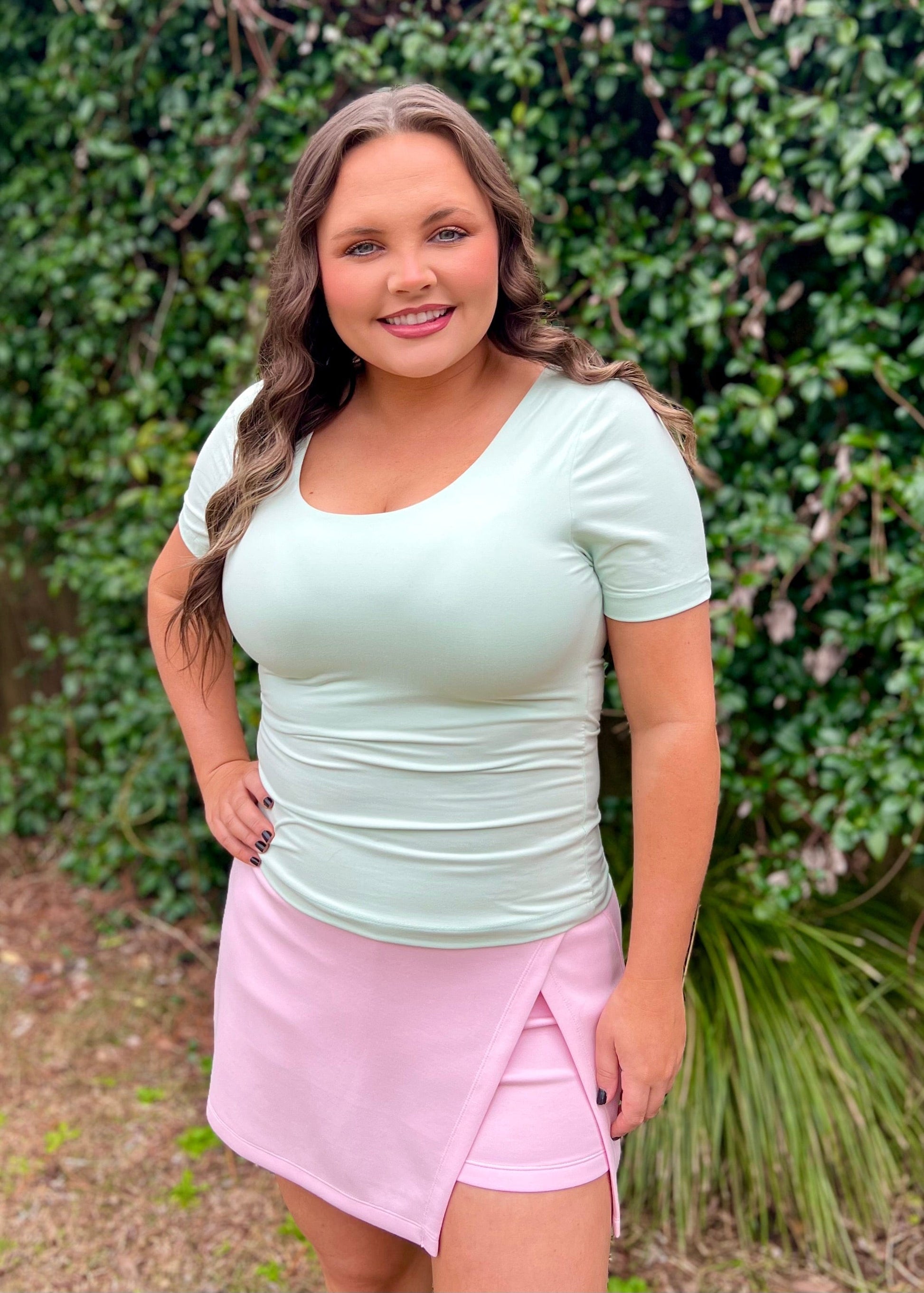 Mint Scuba Top - Butler's Stash