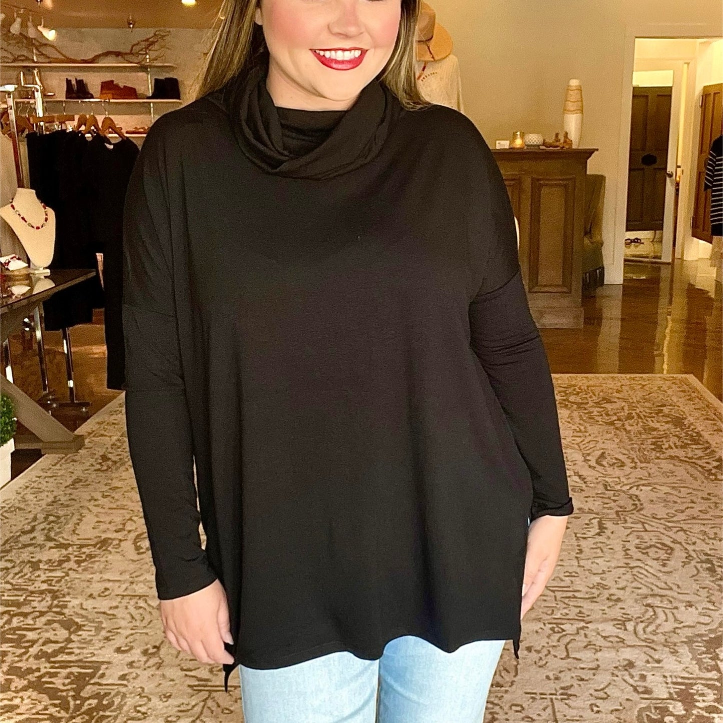 Cowl Neck Blouse