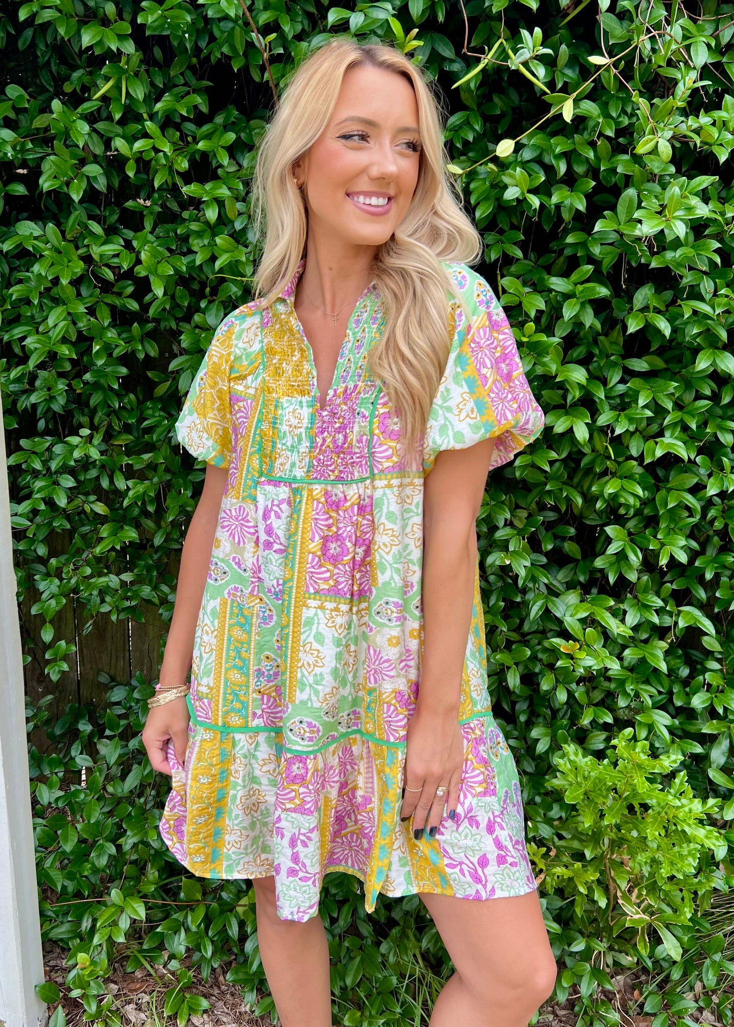 Paisley Floral Dress