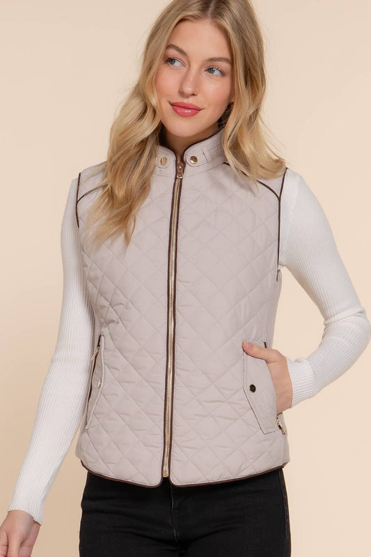 Quilted Padding Vest