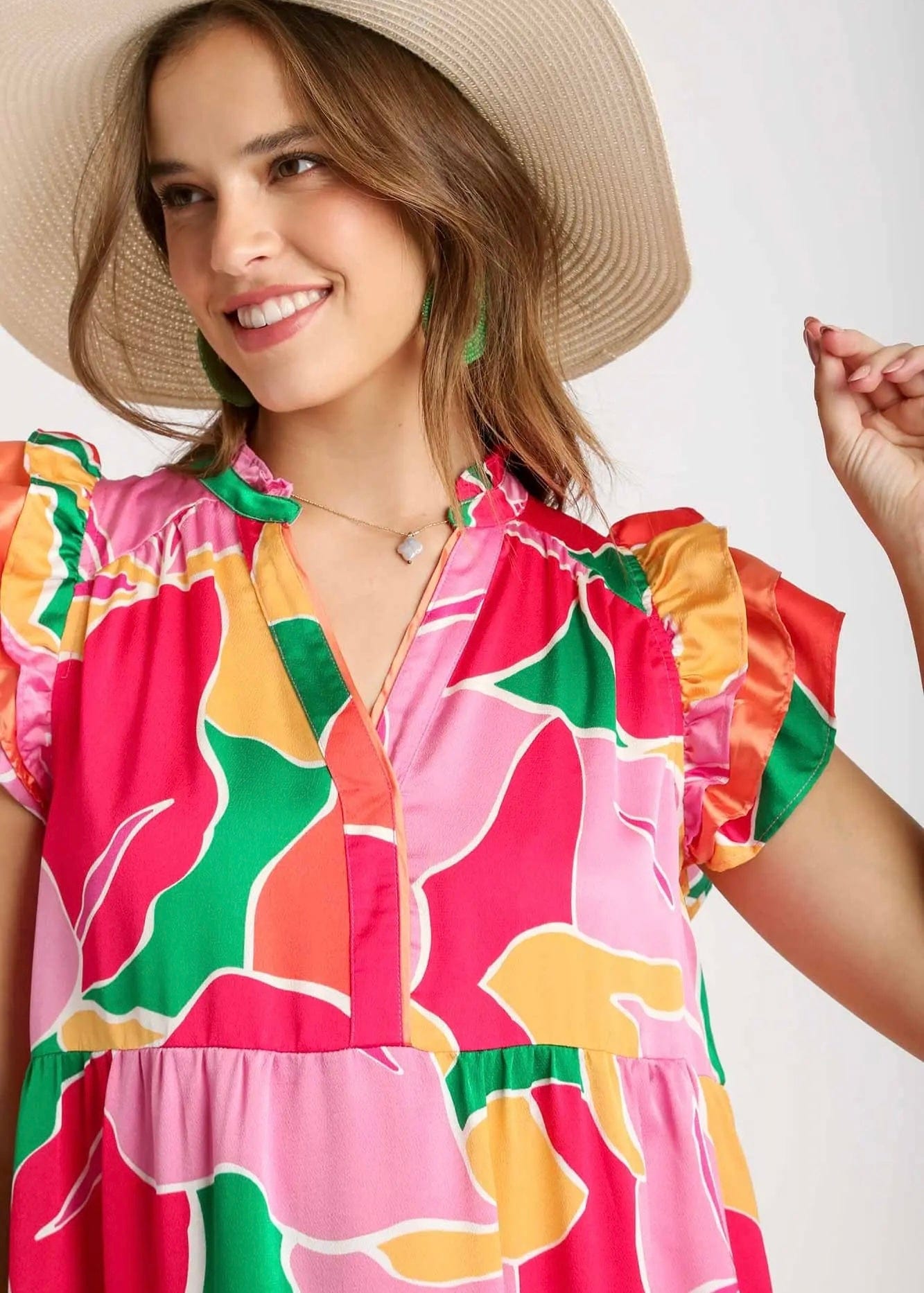 Floral Midi Dress - Butler's Stash