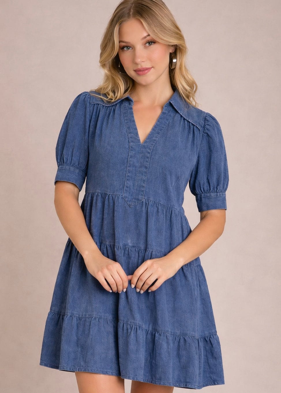 Blue Mini Dress - Butler's Stash