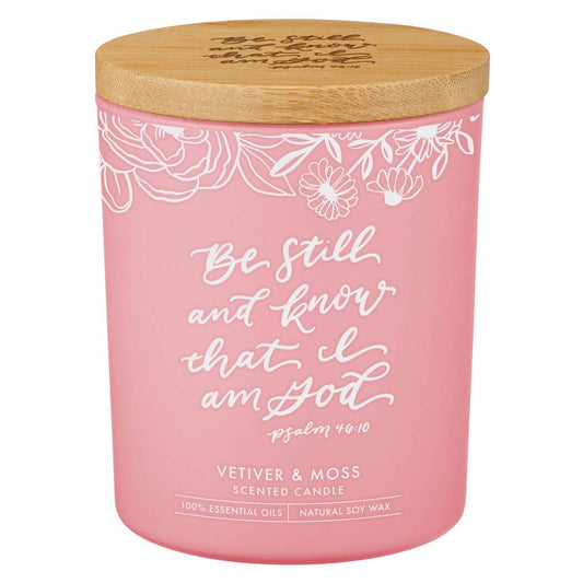Be Still and Know Candle