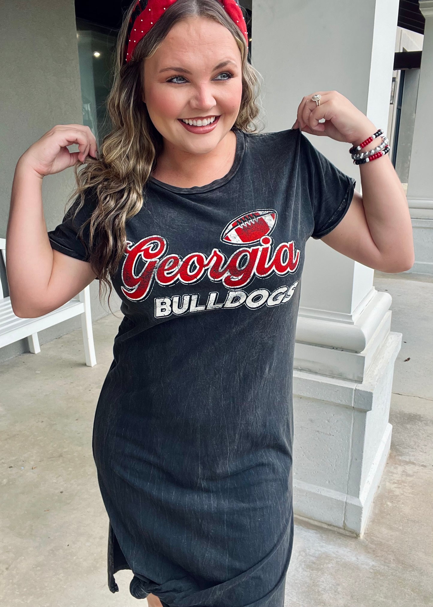 GA Bulldogs T-shirt Dress