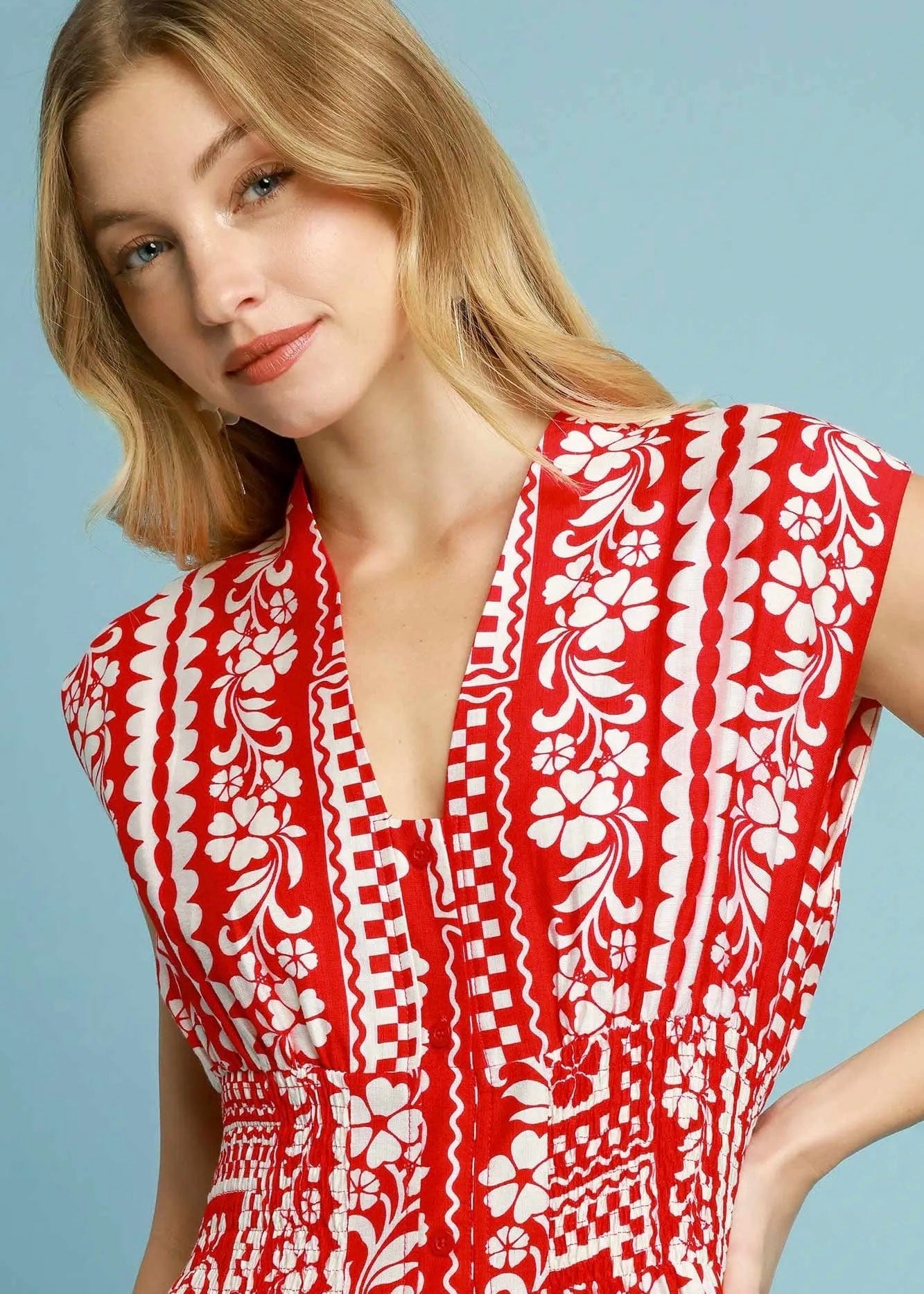 Red Midi Dress - Butler's Stash