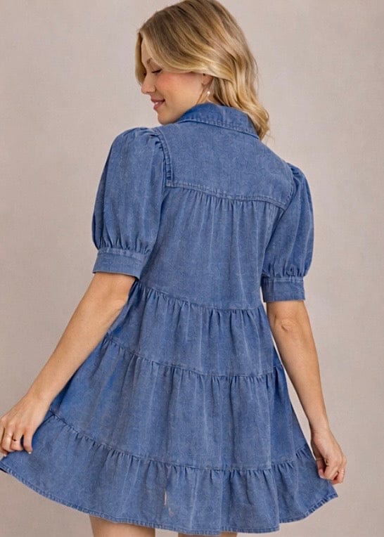 Blue Mini Dress - Butler's Stash