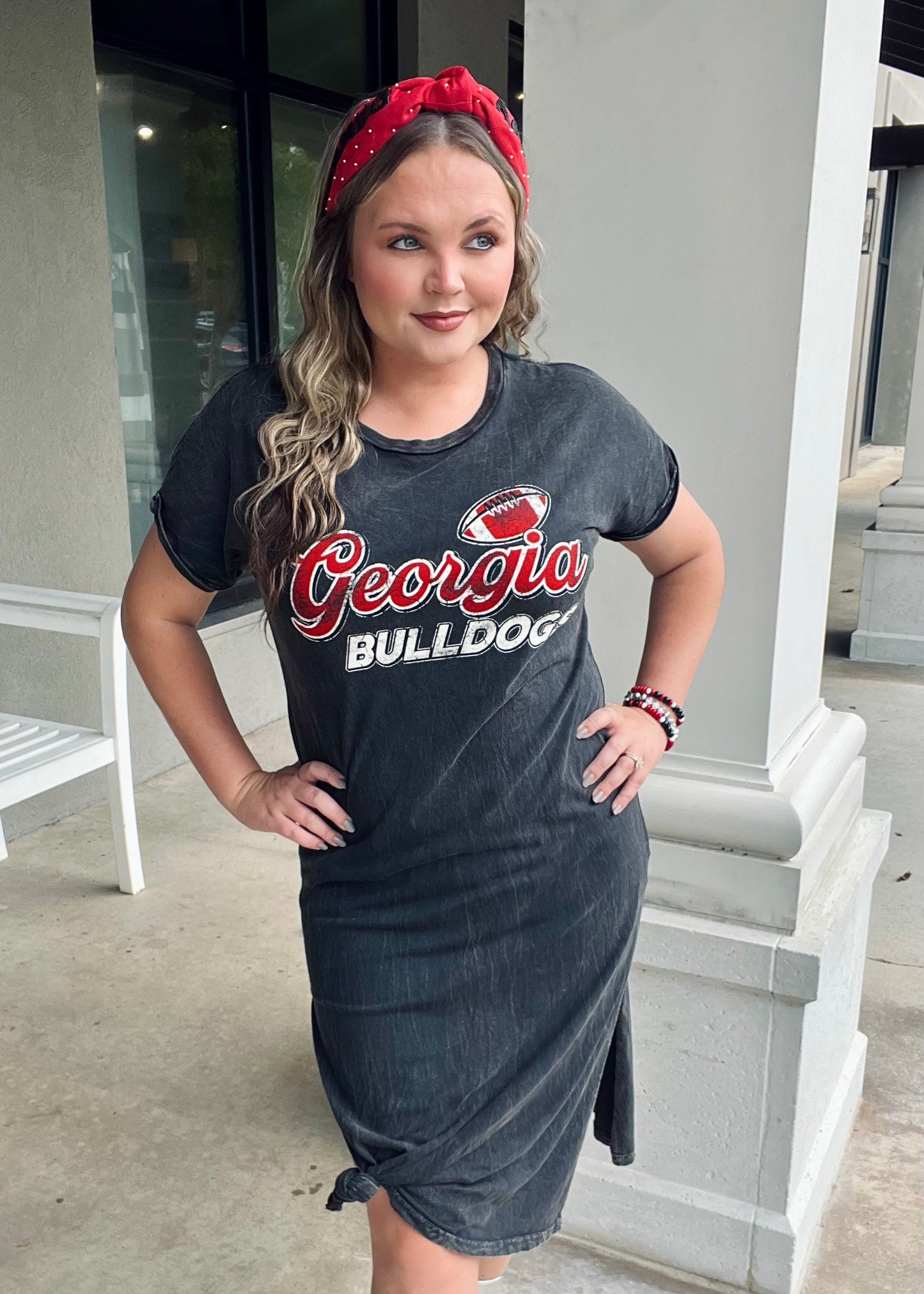 GA Bulldogs T-shirt Dress