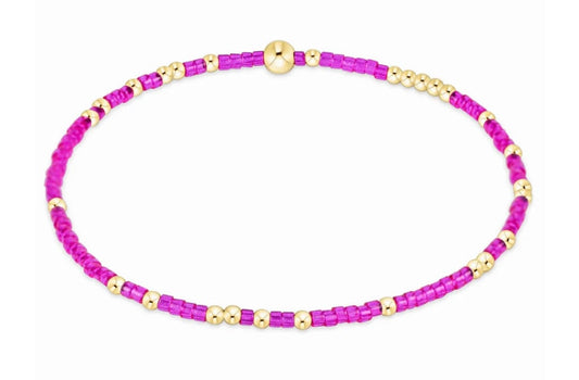 hope unwritten bracelet - fuchsia