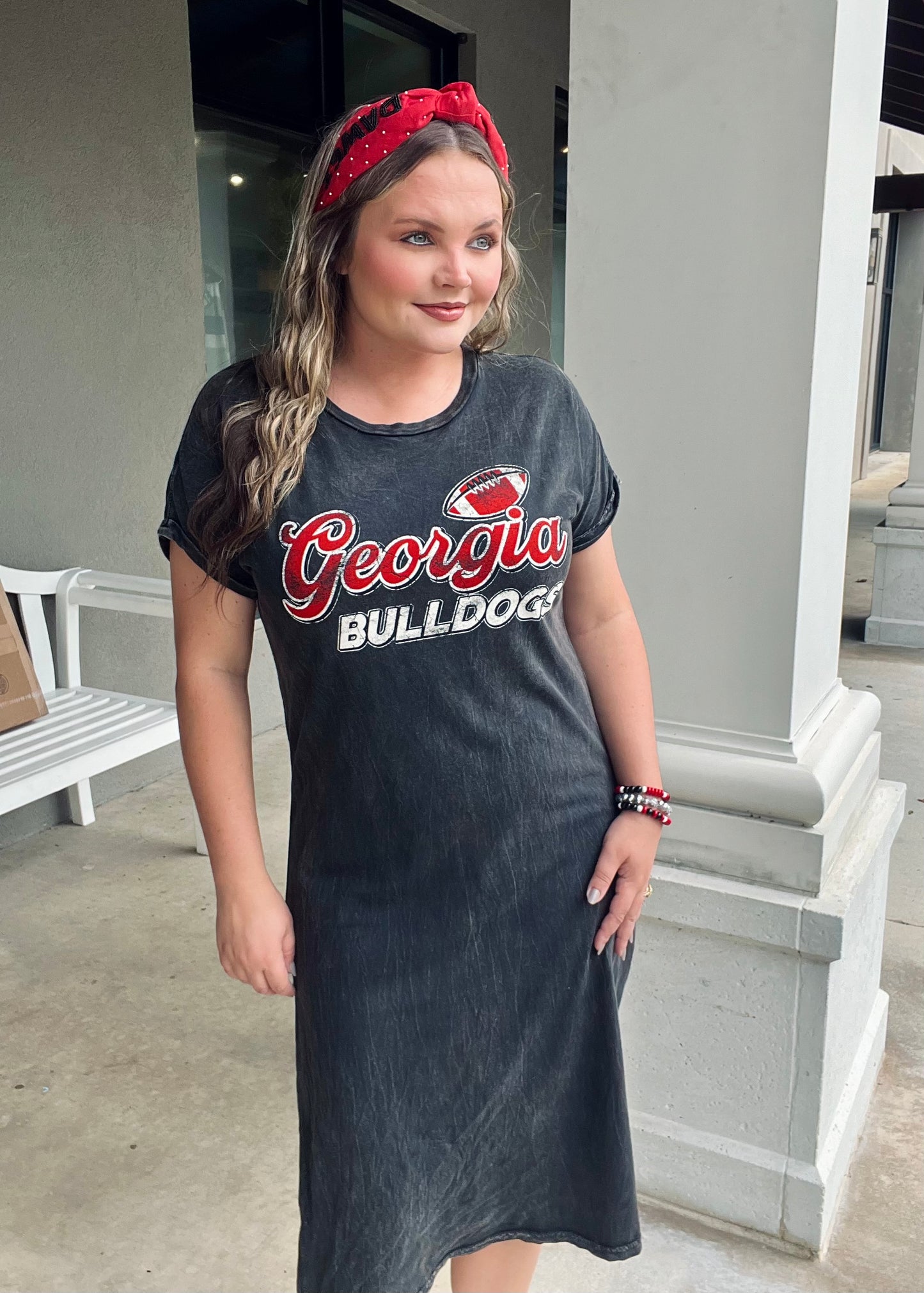 GA Bulldogs T-shirt Dress