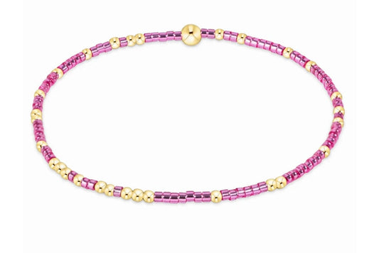 hope unwritten bracelet - pink metallic