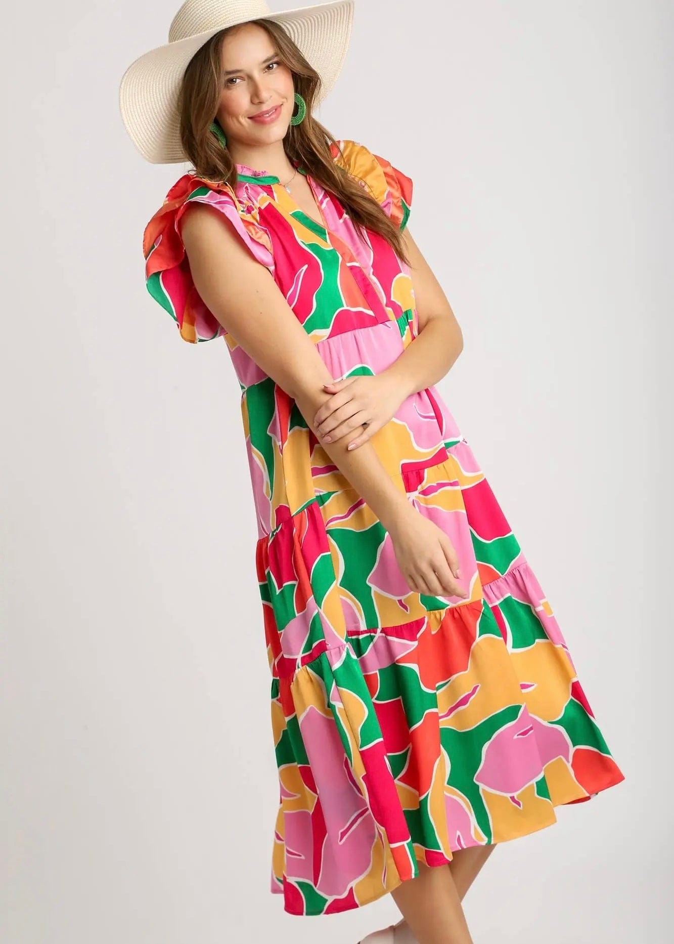 Floral Midi Dress - Butler's Stash