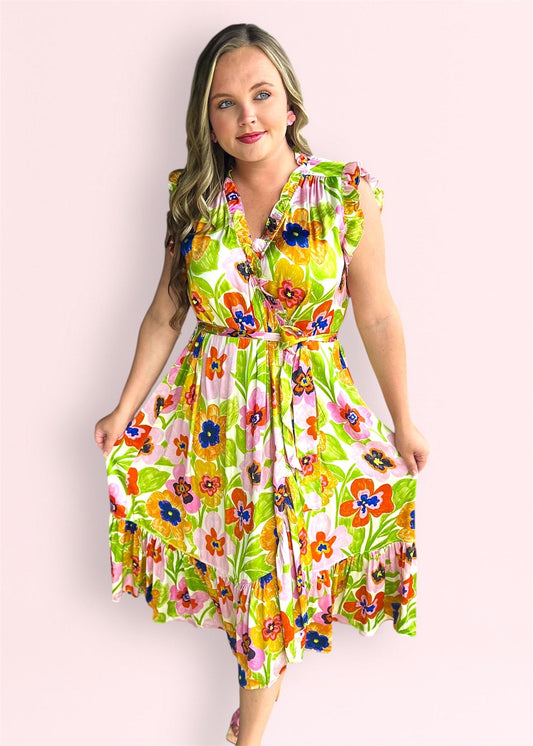 Summer Wrap Dress - Butler's Stash
