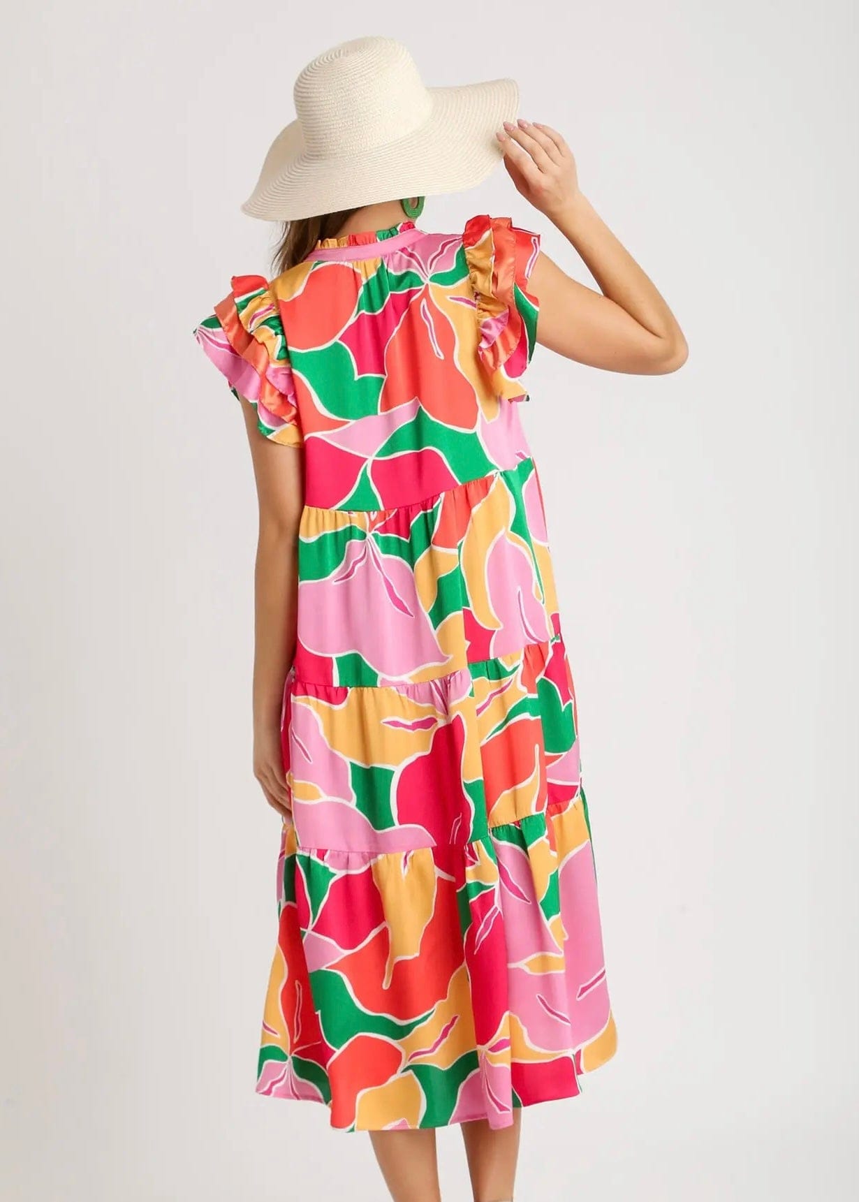 Floral Midi Dress - Butler's Stash