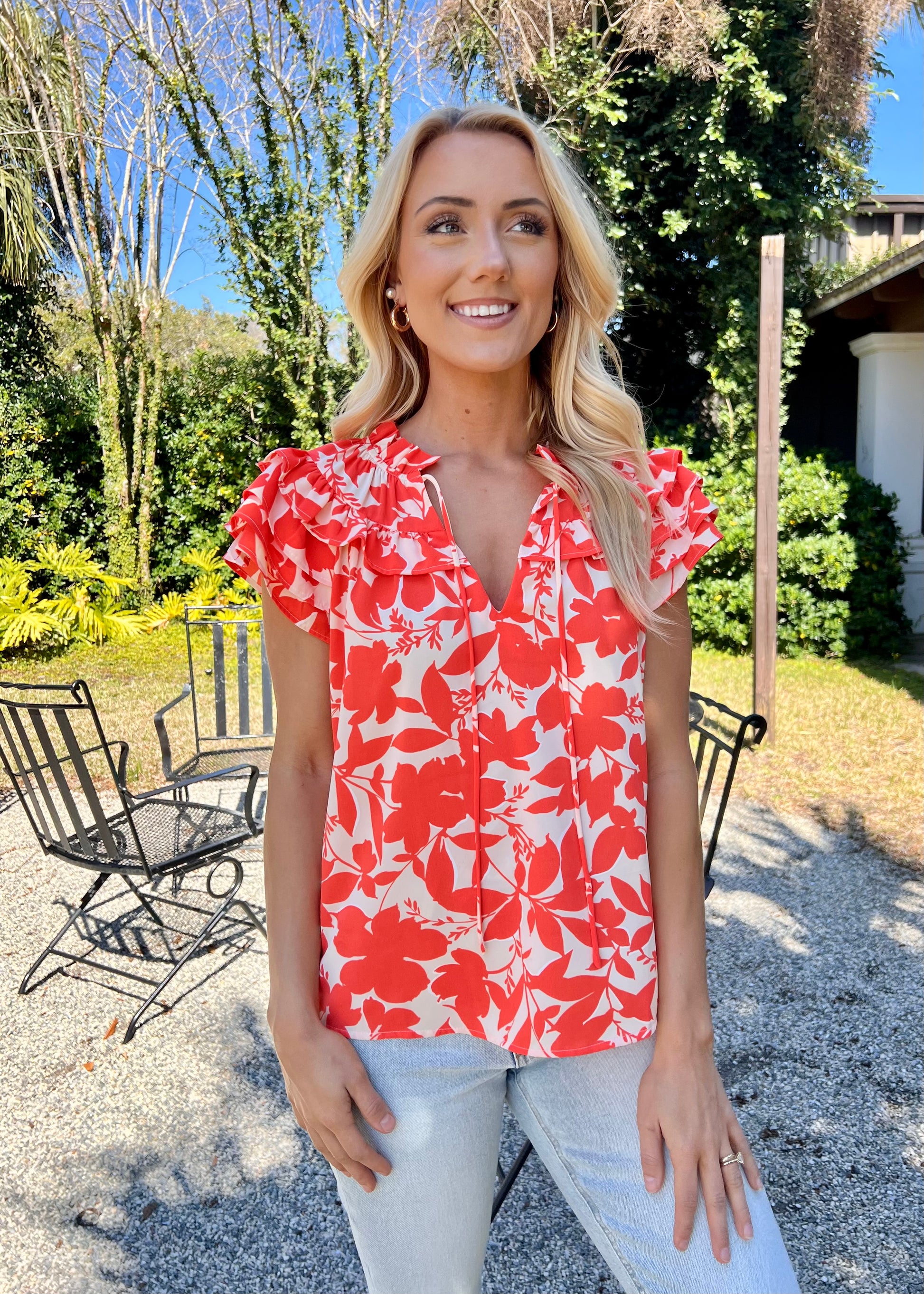 Mimosa Top - Butler's Stash