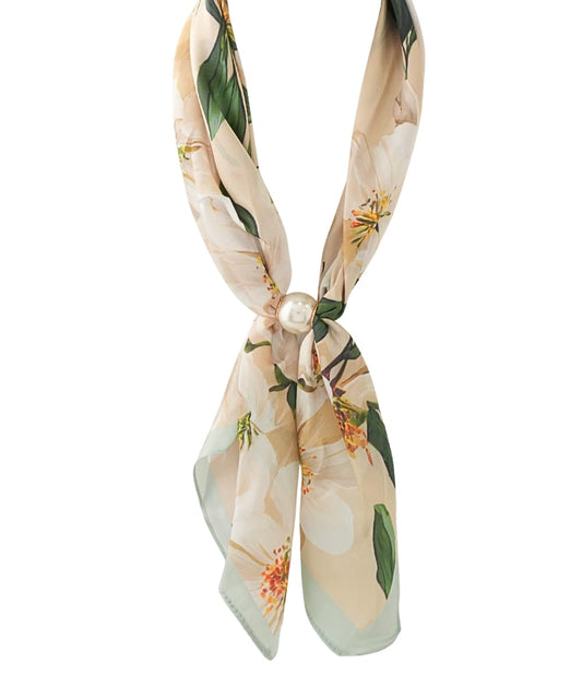 Golden Garden Magnetic Scarf