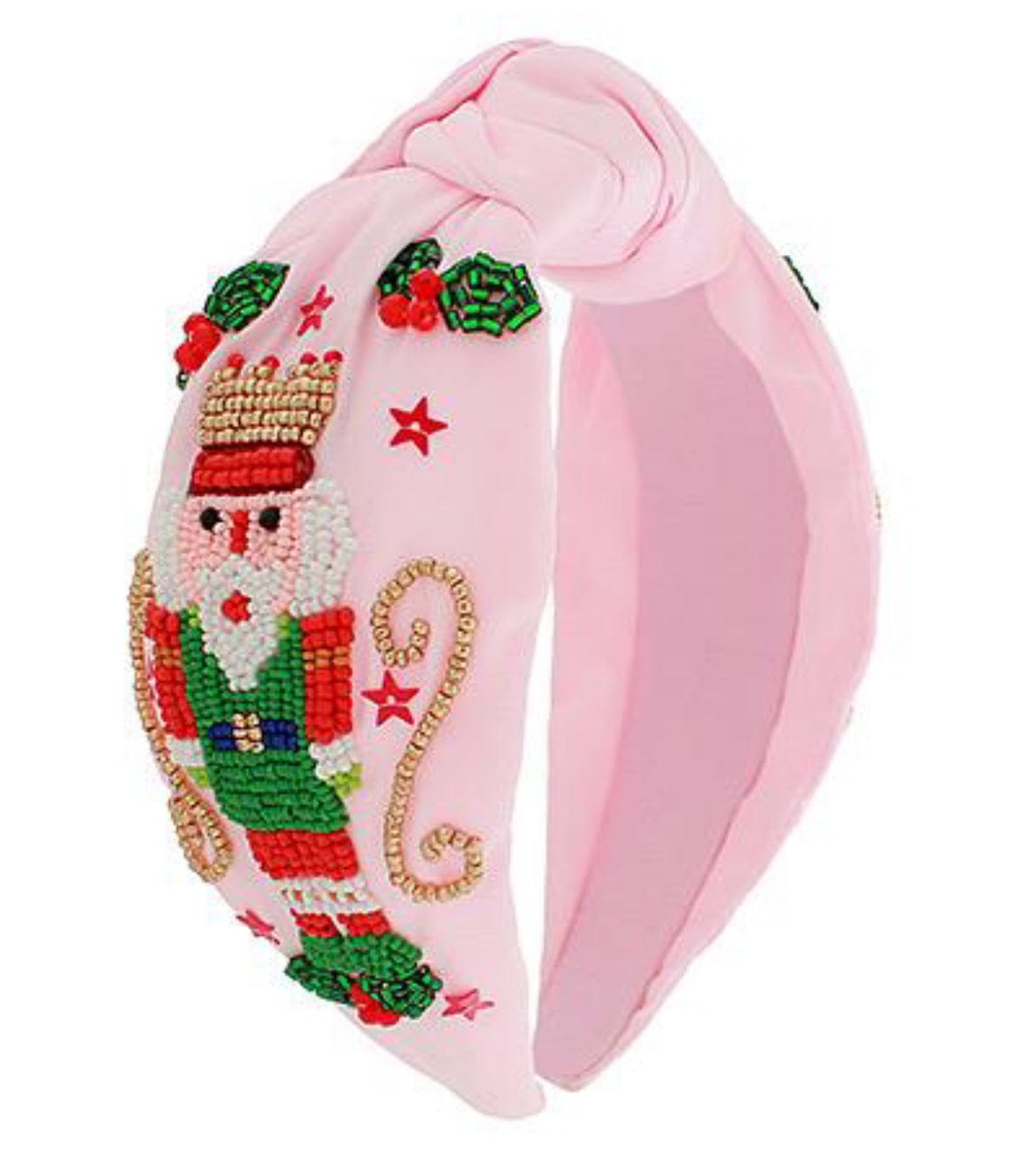 Nutcracker Beaded Christmas Headband - Butler's Stash