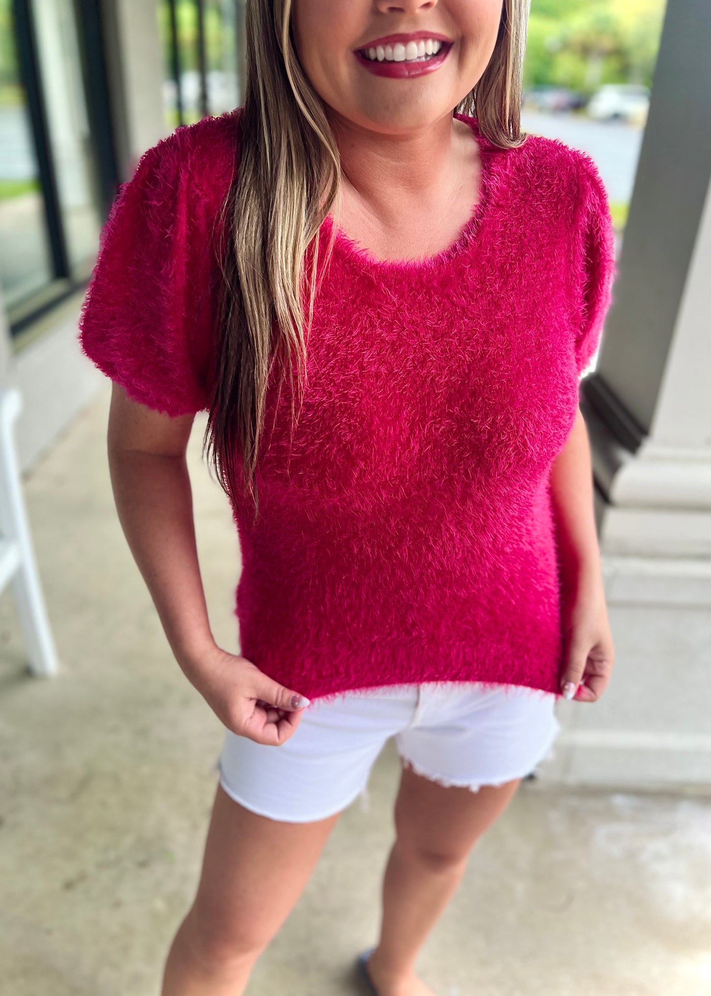 Pink Chelsea Sweater