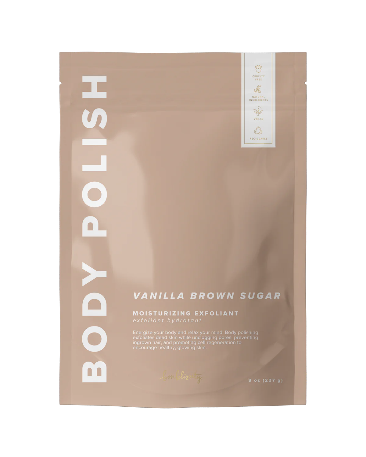 Bonblissity- Body Polish Vanilla Brown Sugar