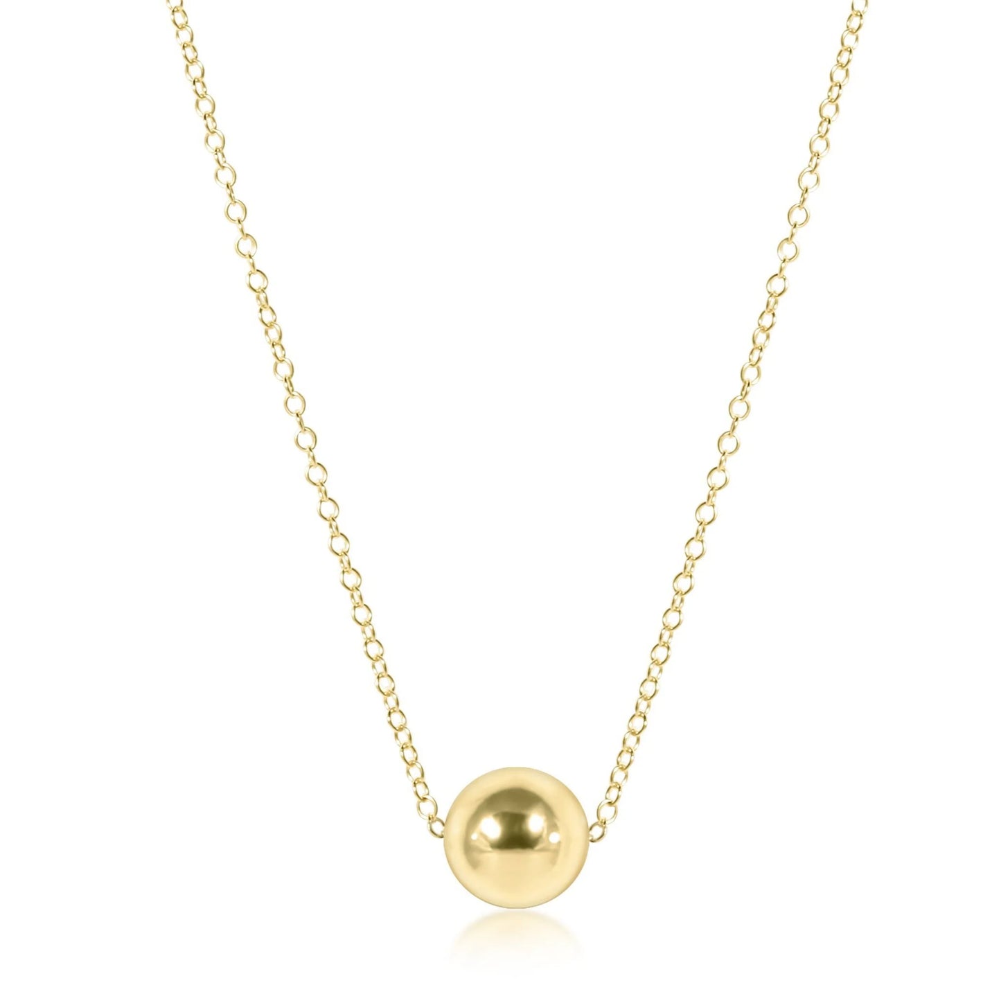 16” Necklace Gold 8mm