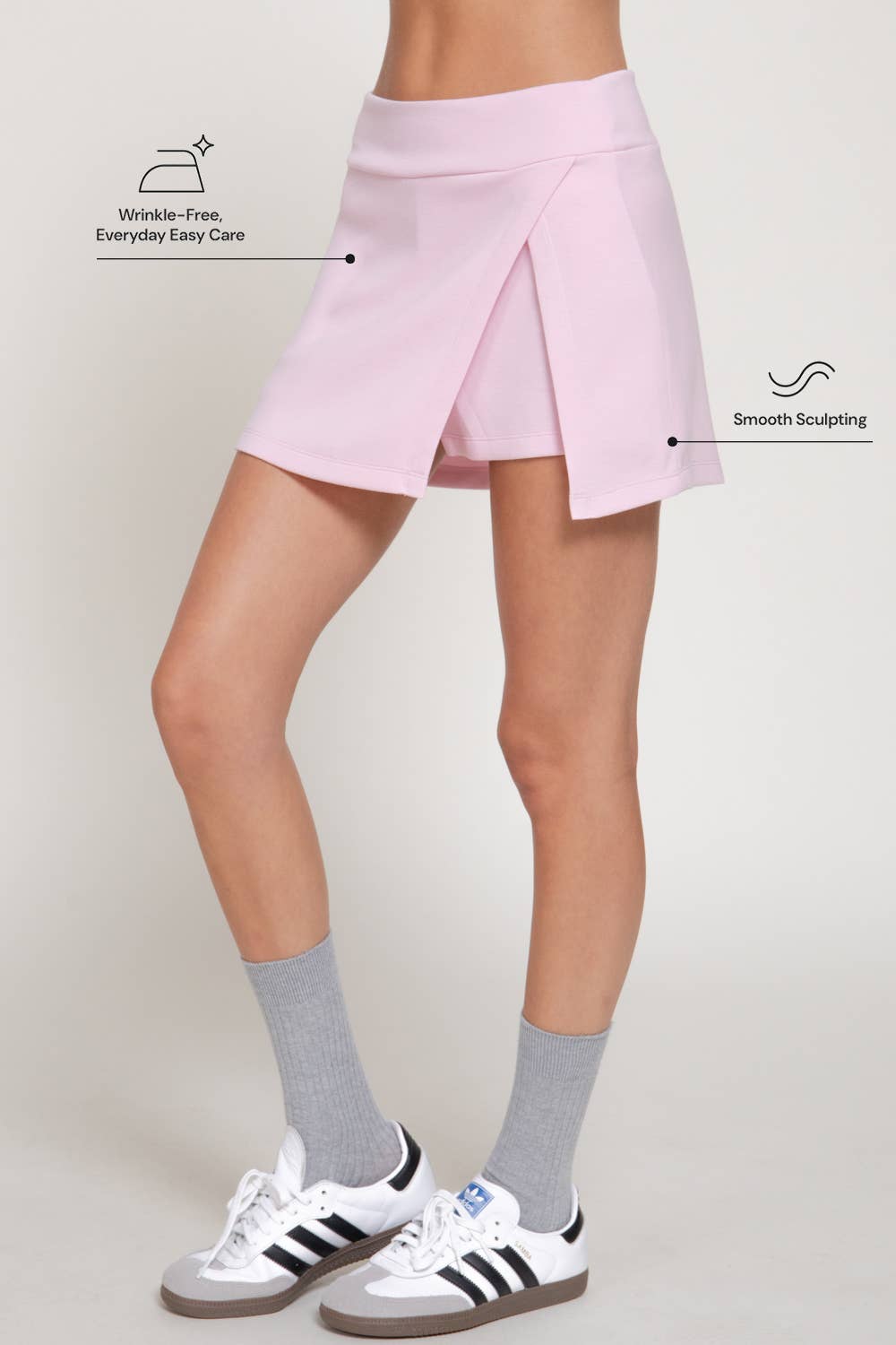 Scuba Skort with Front Detail