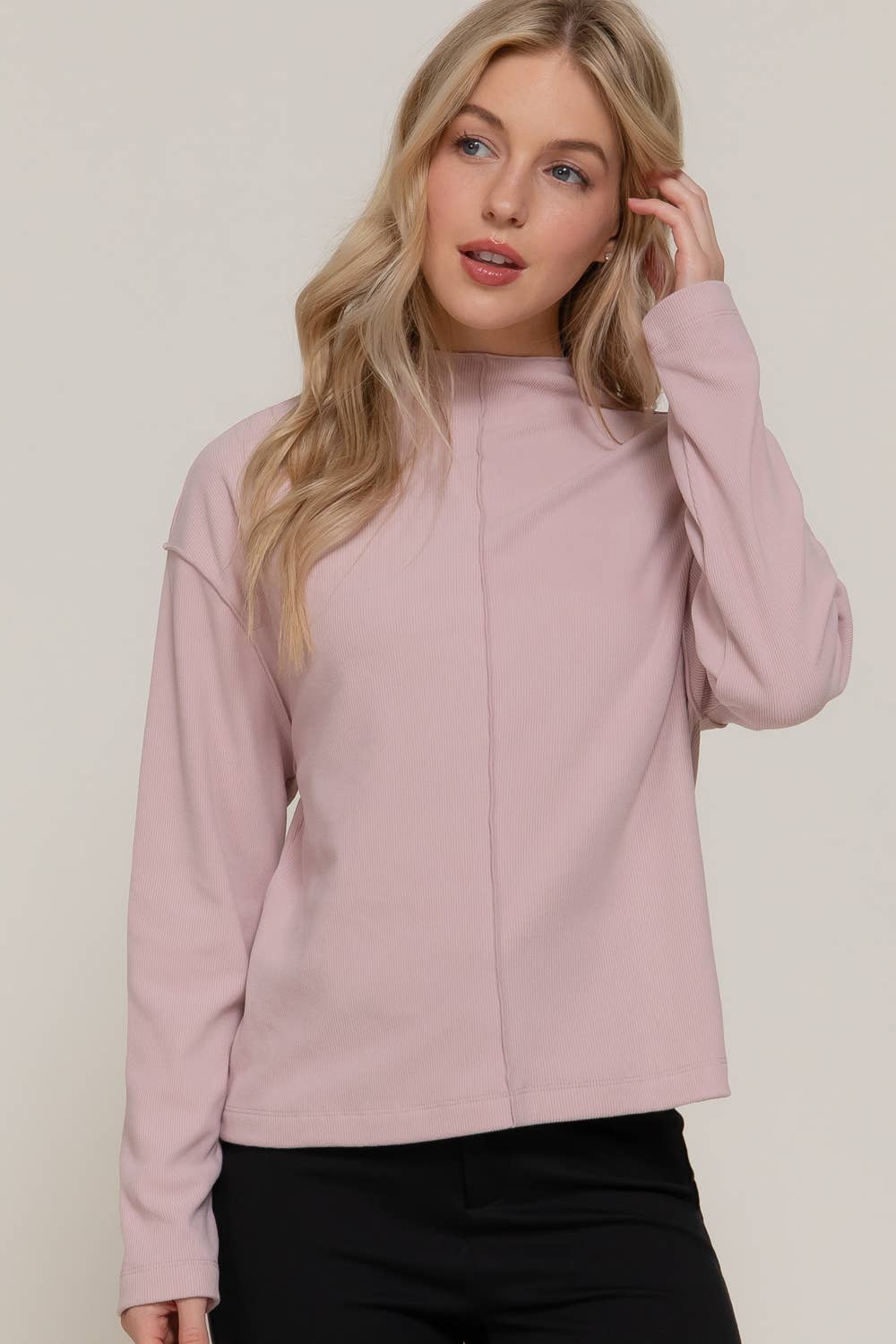 Ribbed Blouse - Butler's Stash